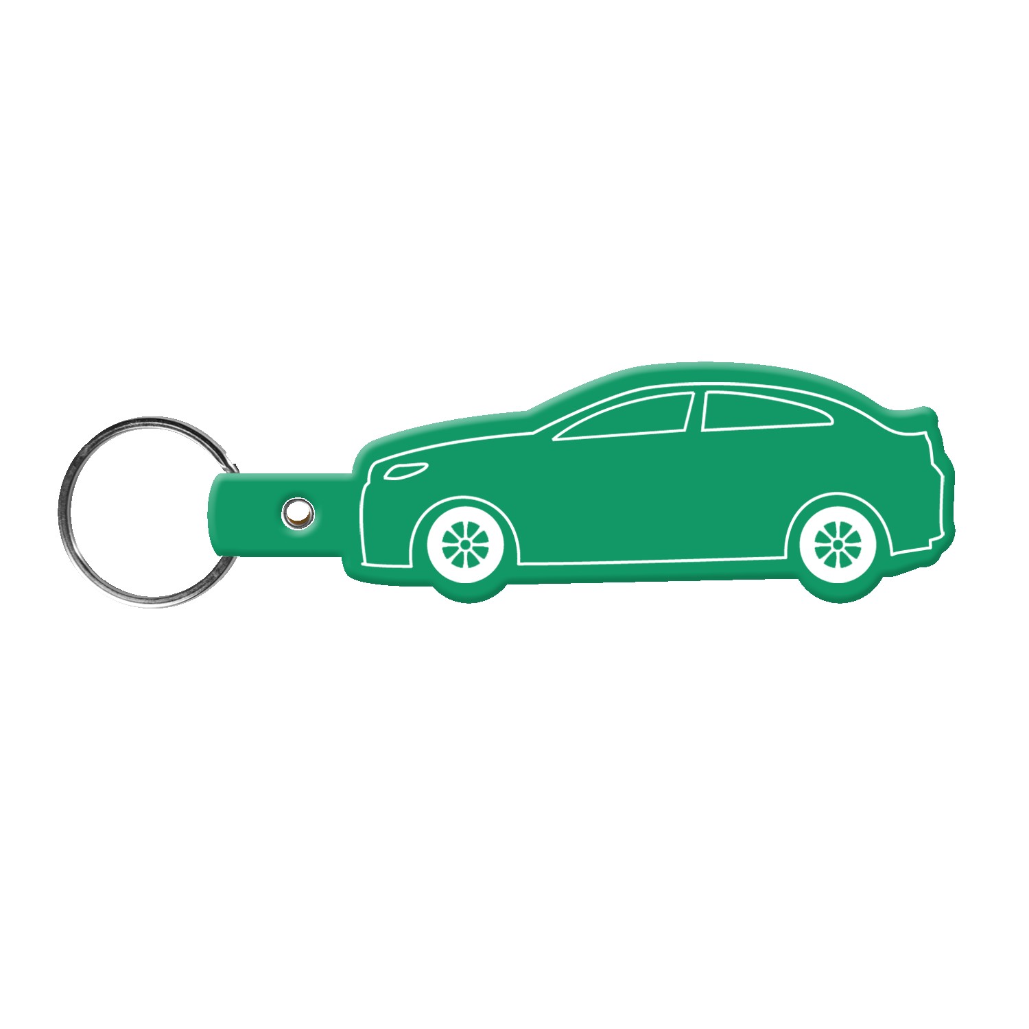 Picture of Car Shaped Flexible Key Tag