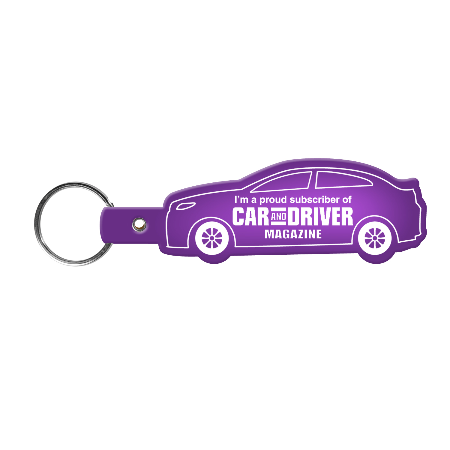 Picture of Car Shaped Flexible Key Tag