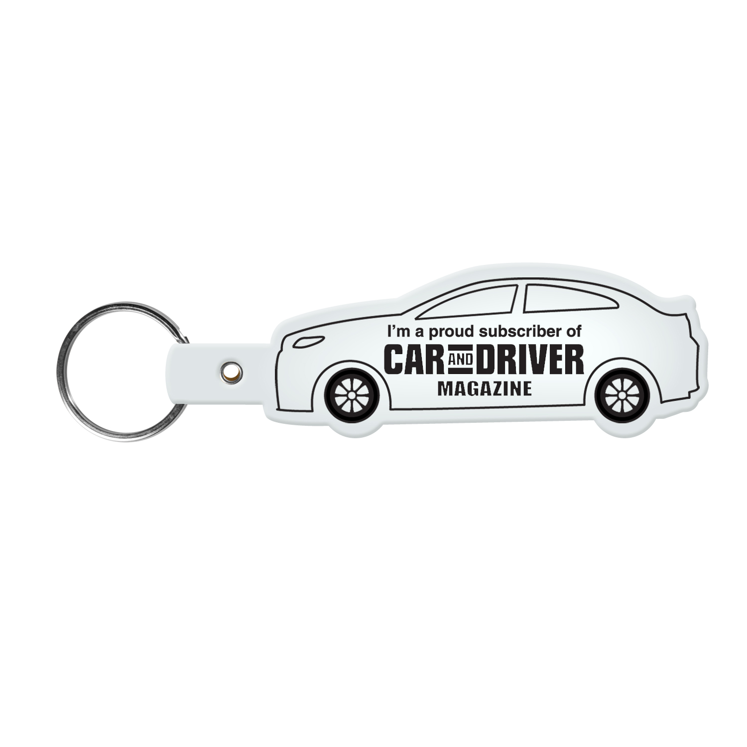 Picture of Car Shaped Flexible Key Tag