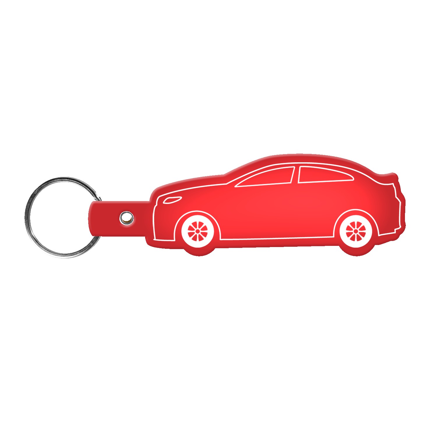 Picture of Car Shaped Flexible Key Tag