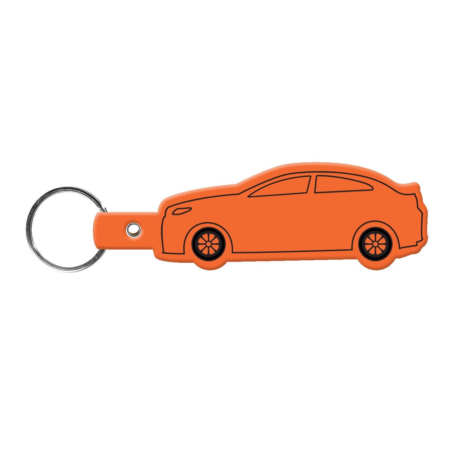 Picture of Car Shaped Flexible Key Tag