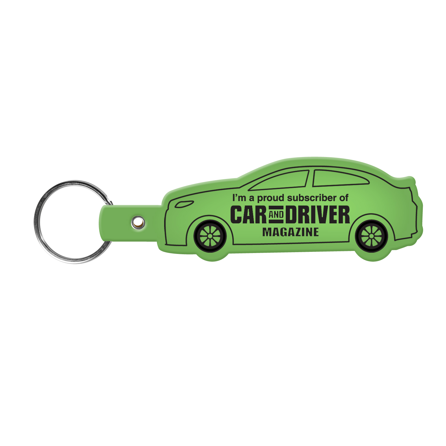 Picture of Car Shaped Flexible Key Tag