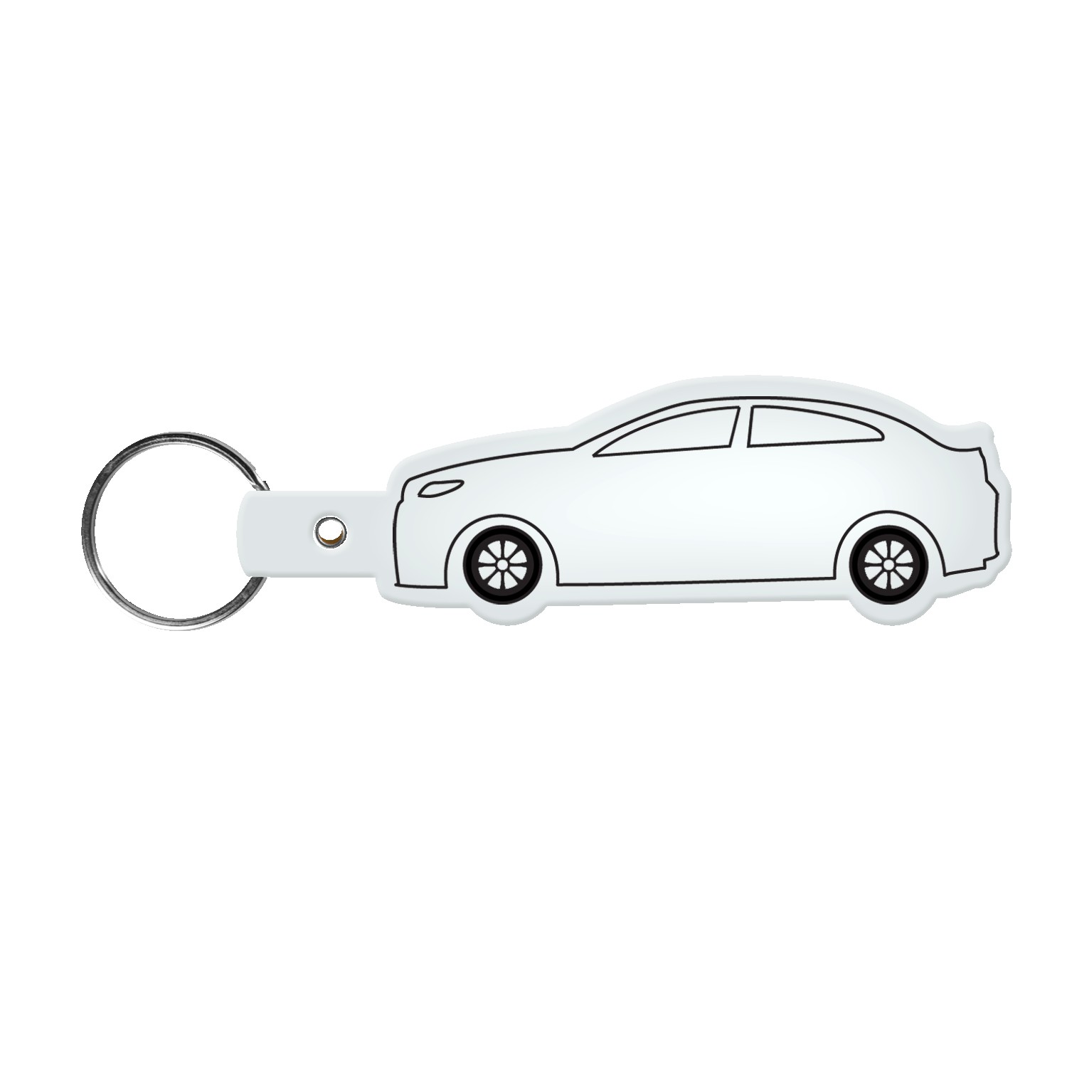 Picture of Car Shaped Flexible Key Tag