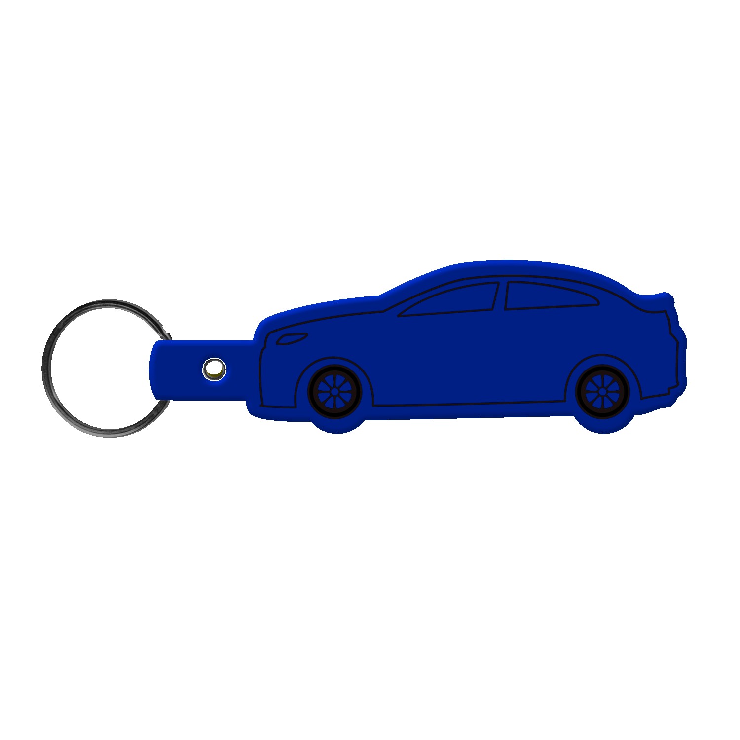 Picture of Car Shaped Flexible Key Tag