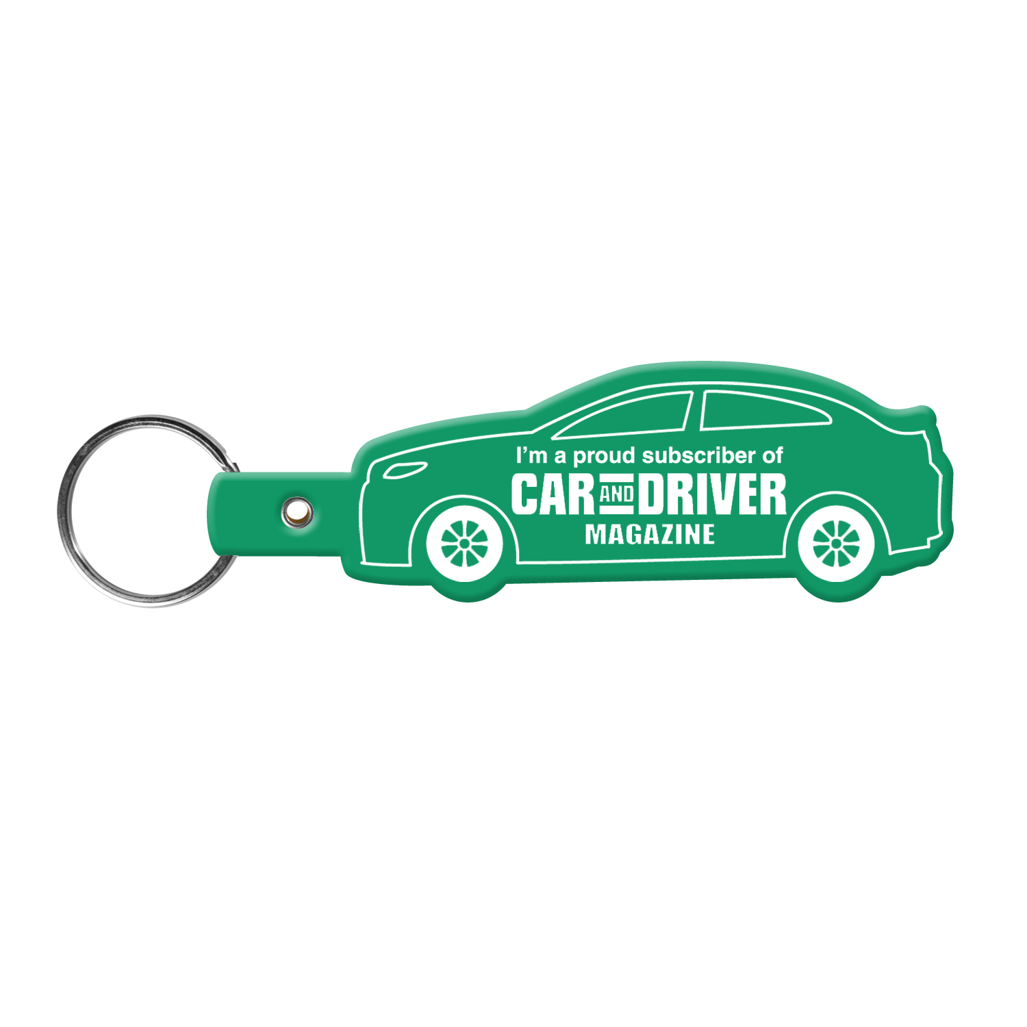 Picture of Car Shaped Flexible Key Tag