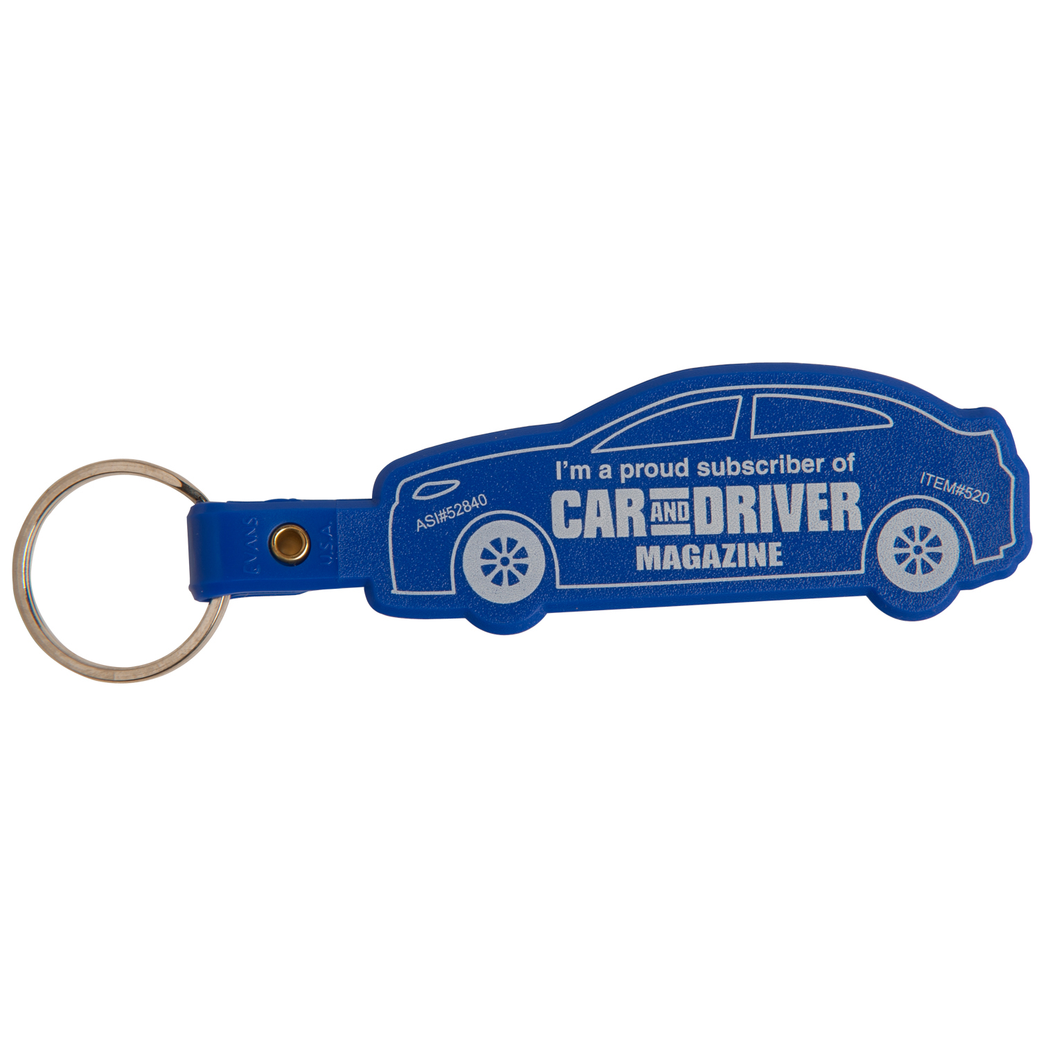 Picture of Car Shaped Flexible Key Tag
