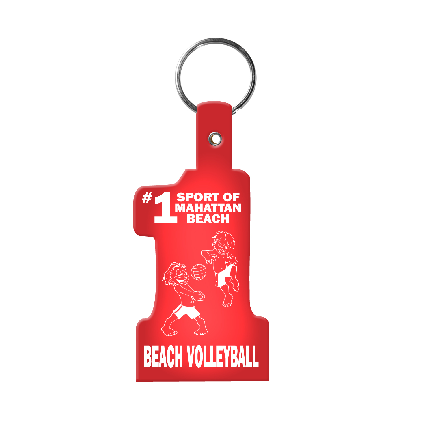 Picture of #1 Shape Flexible Key Tag