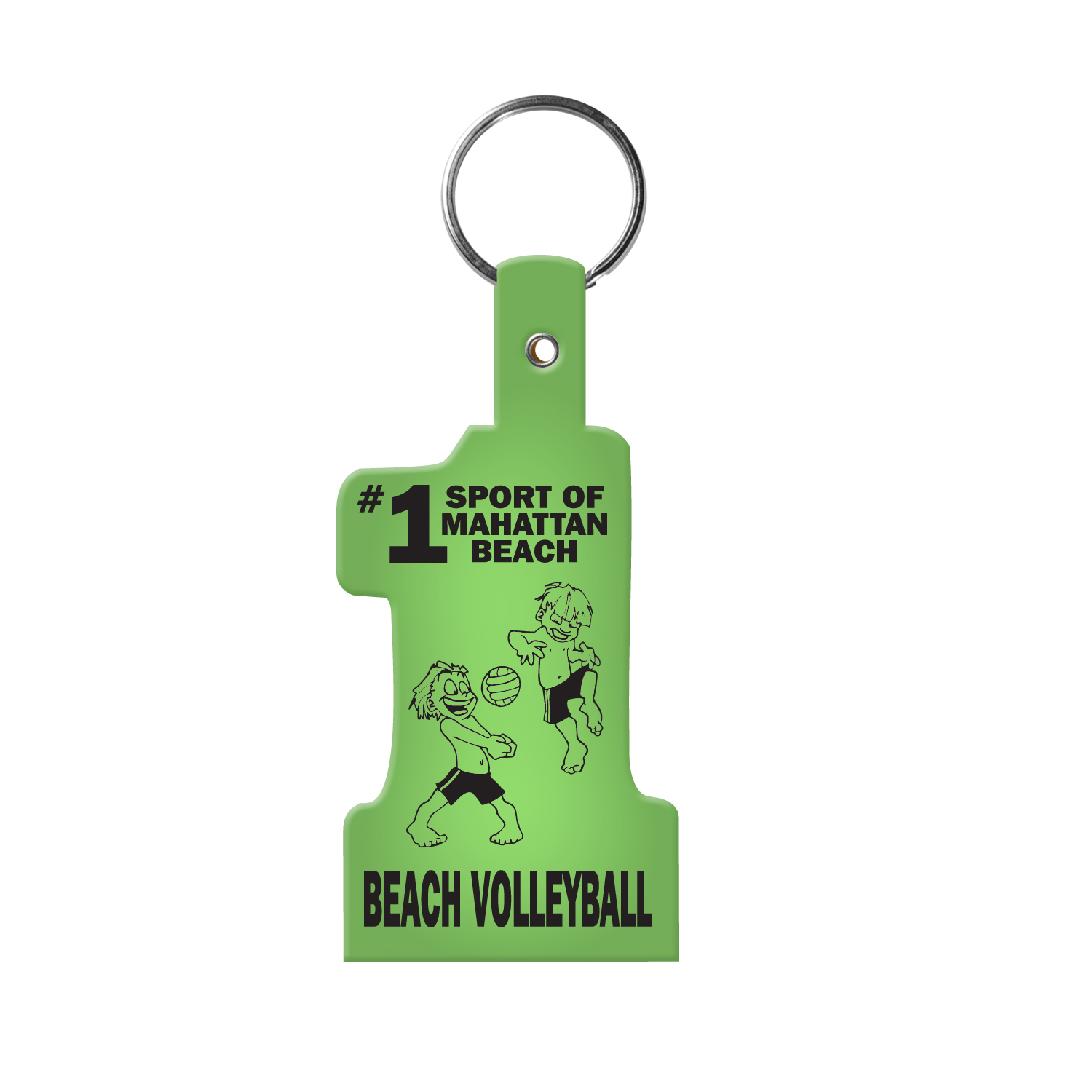 Picture of #1 Shape Flexible Key Tag