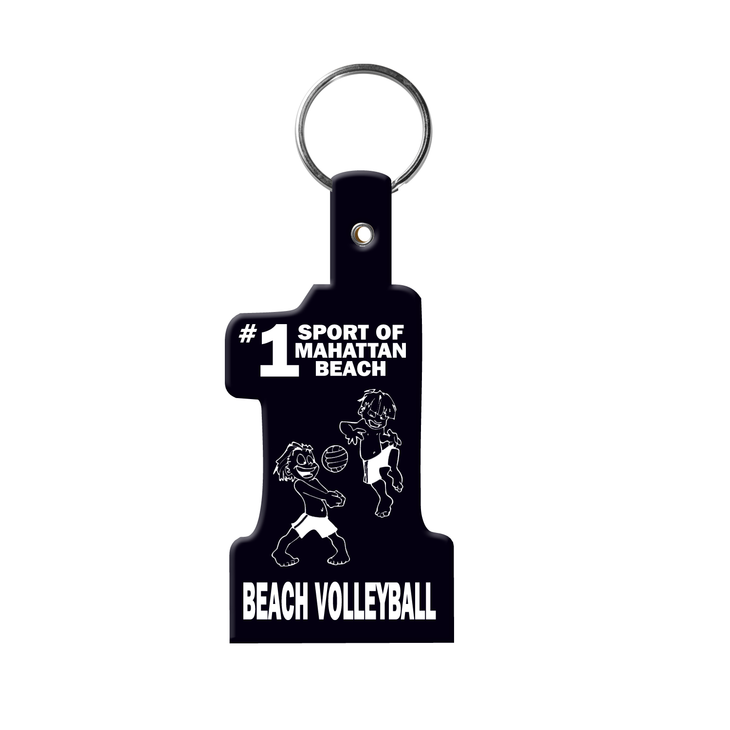 Picture of #1 Shape Flexible Key Tag