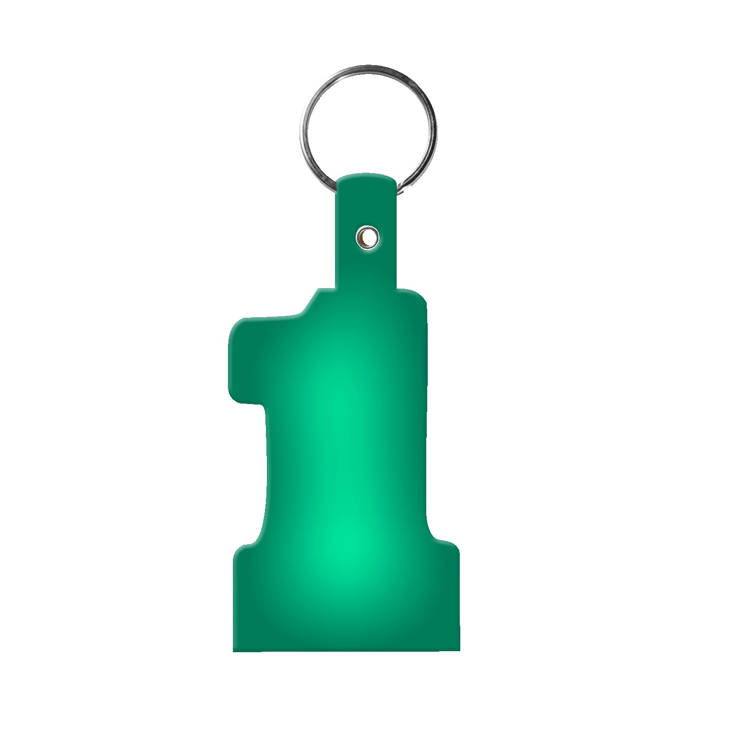 Picture of #1 Shape Flexible Key Tag