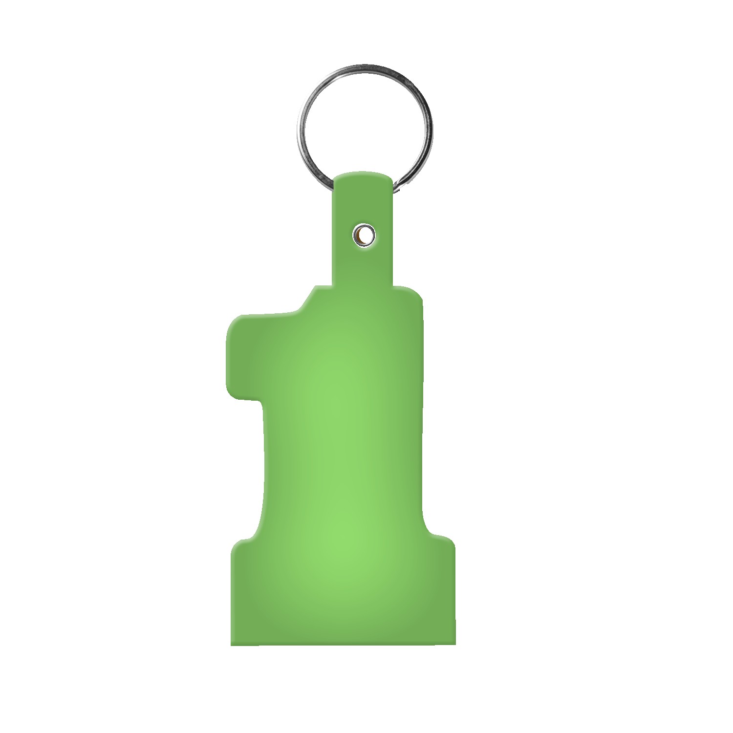 Picture of #1 Shape Flexible Key Tag
