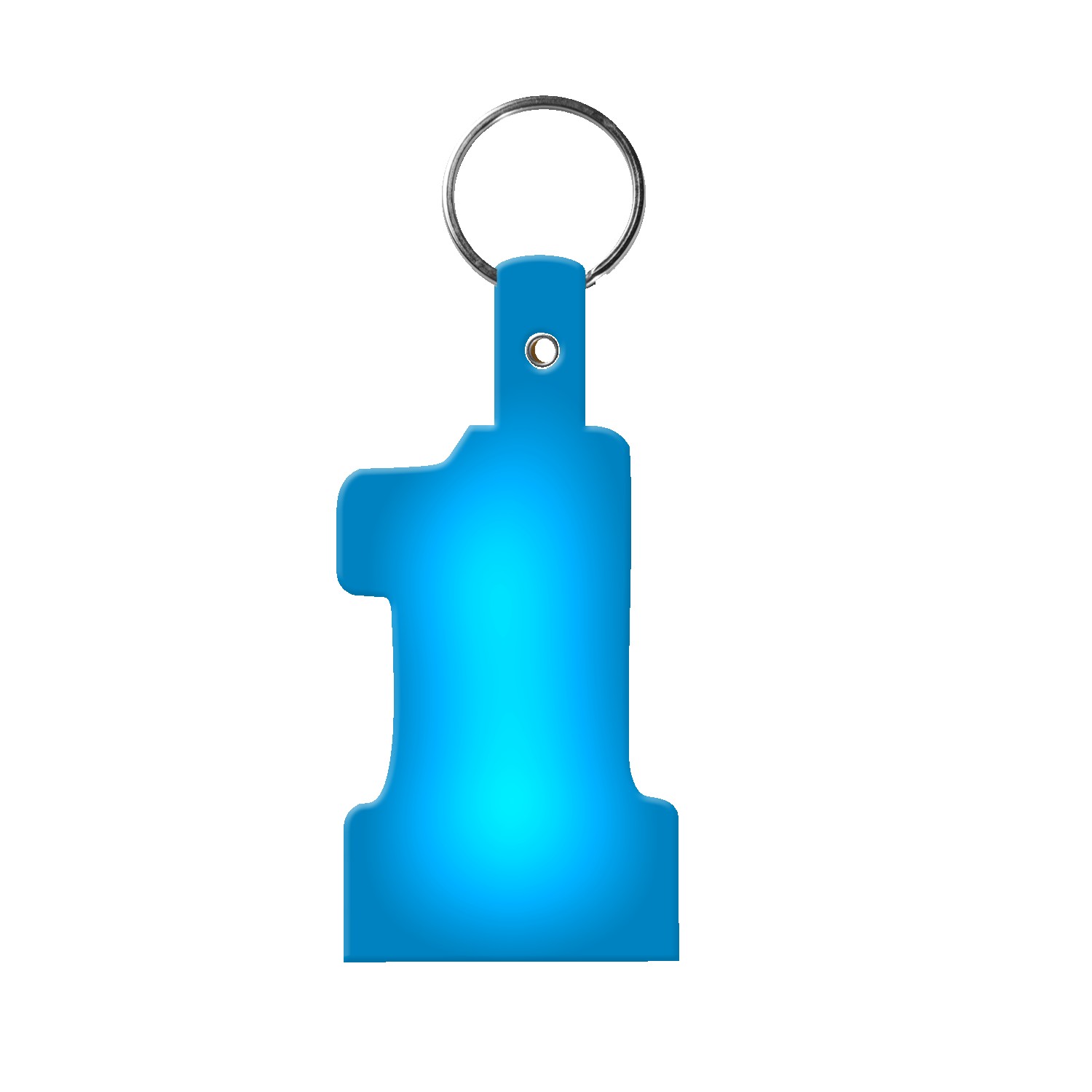 Picture of #1 Shape Flexible Key Tag