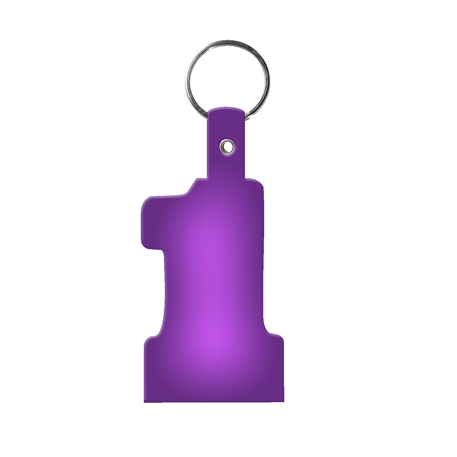 Picture of #1 Shape Flexible Key Tag