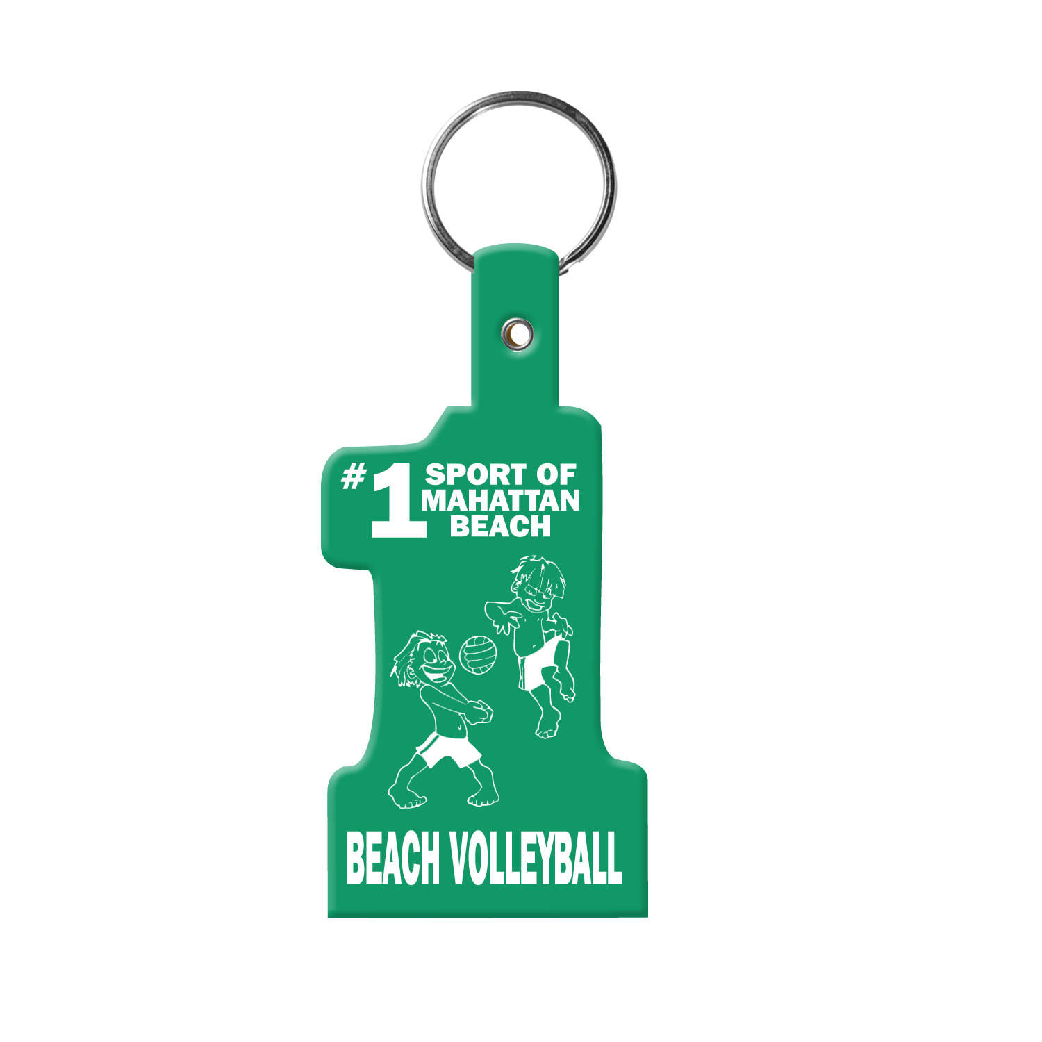 Picture of #1 Shape Flexible Key Tag