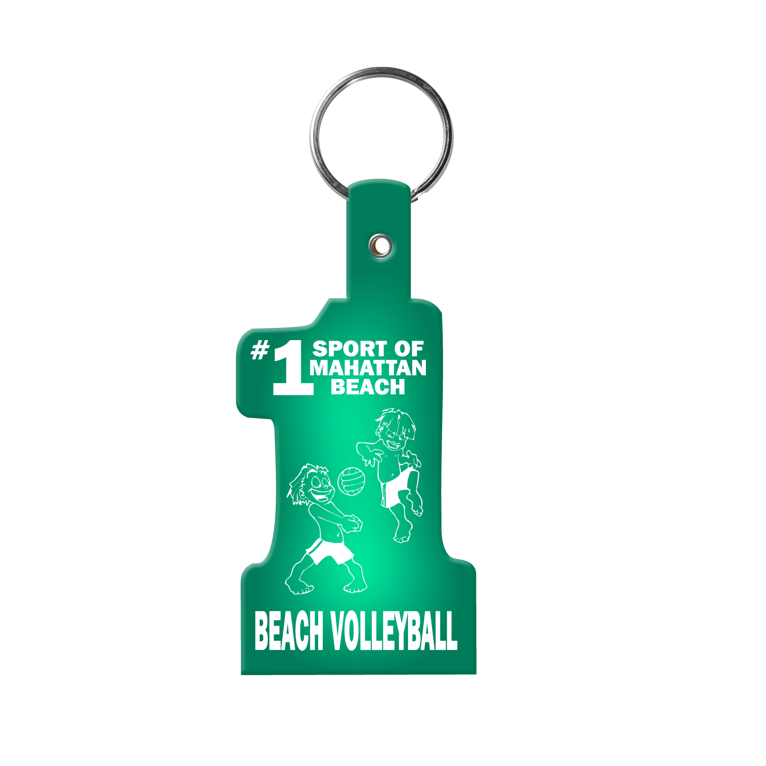 Picture of #1 Shape Flexible Key Tag