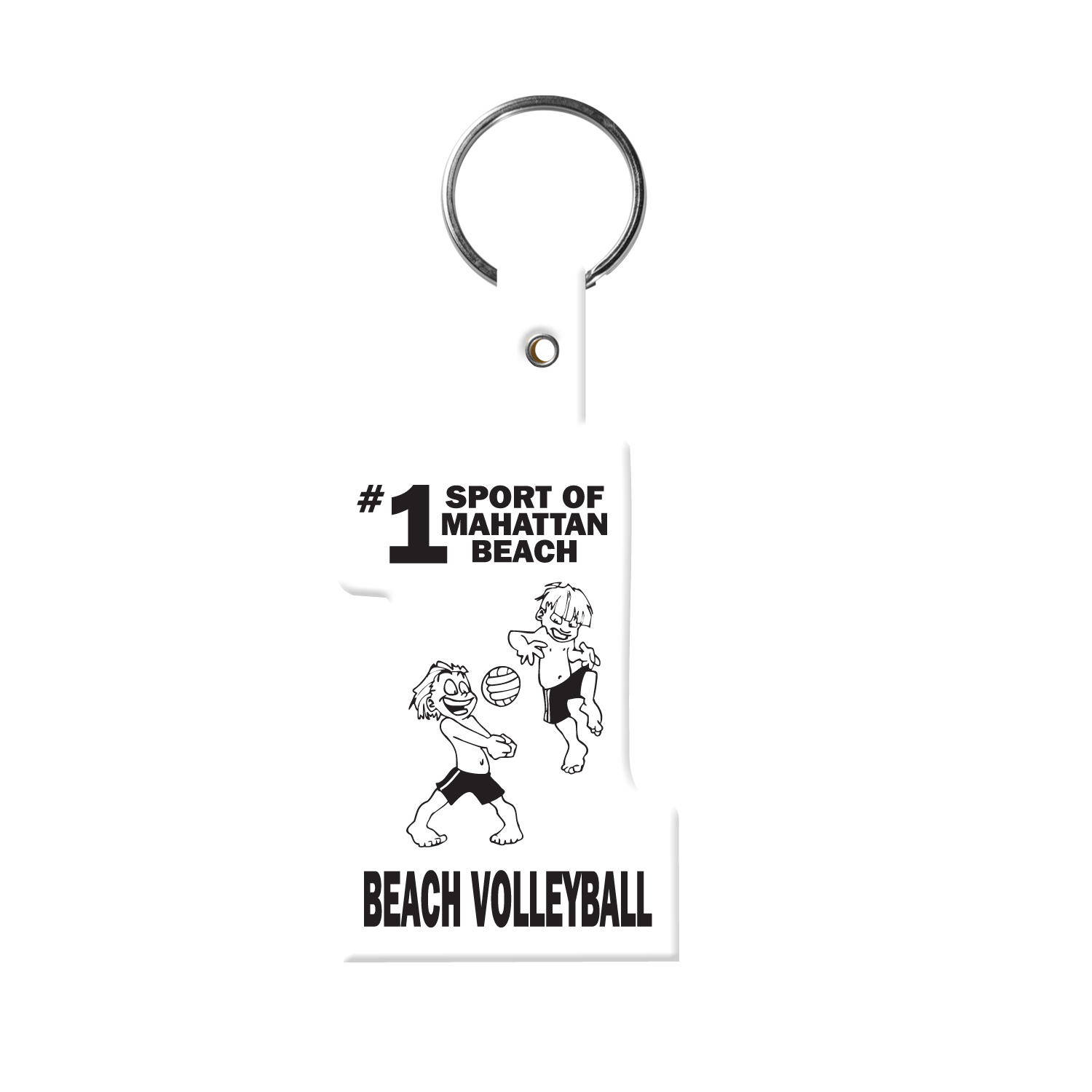 Picture of #1 Shape Flexible Key Tag