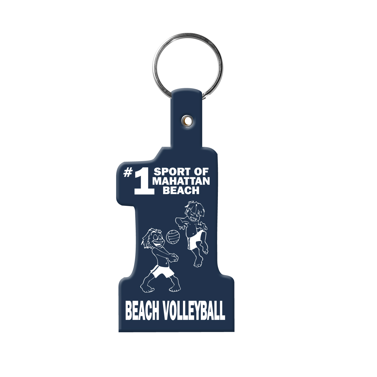 Picture of #1 Shape Flexible Key Tag