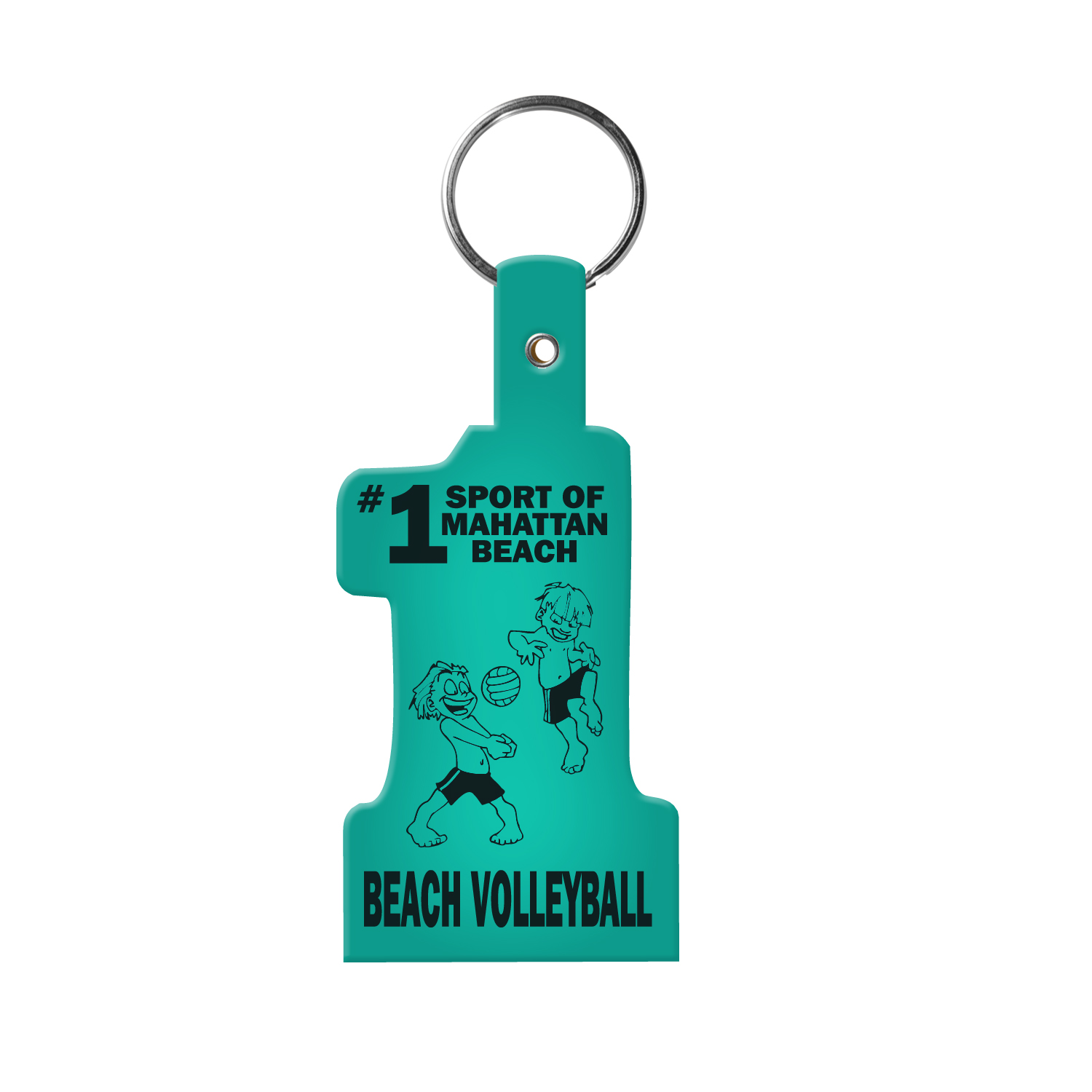 Picture of #1 Shape Flexible Key Tag