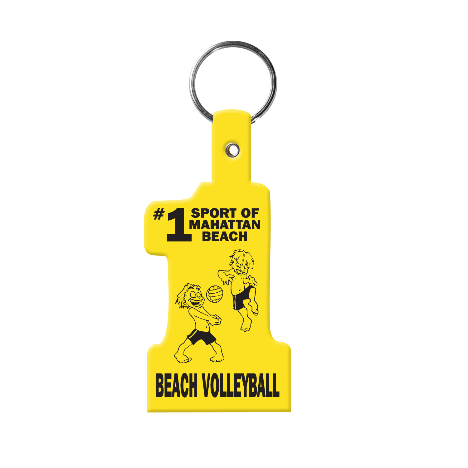 Picture of #1 Shape Flexible Key Tag