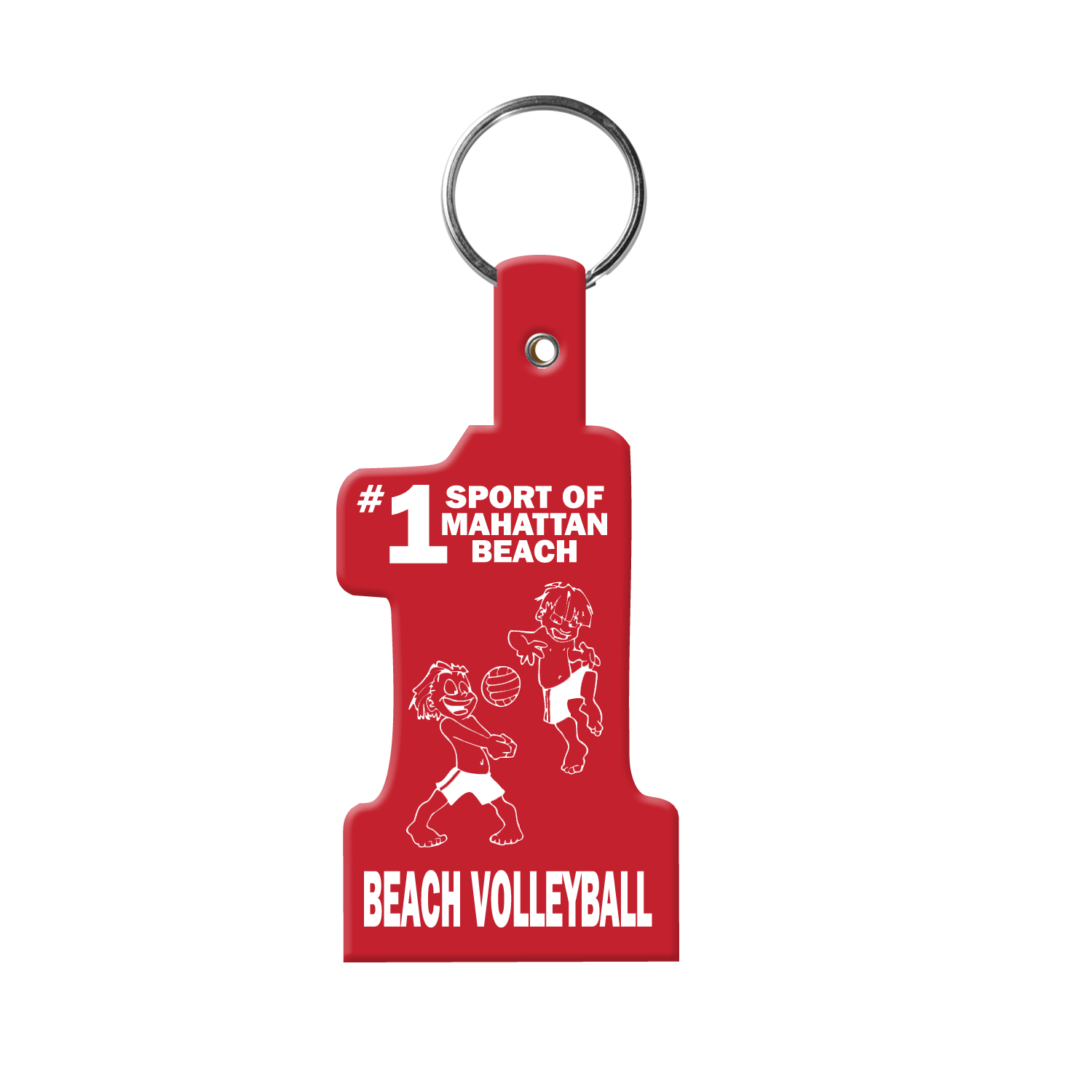 Picture of #1 Shape Flexible Key Tag