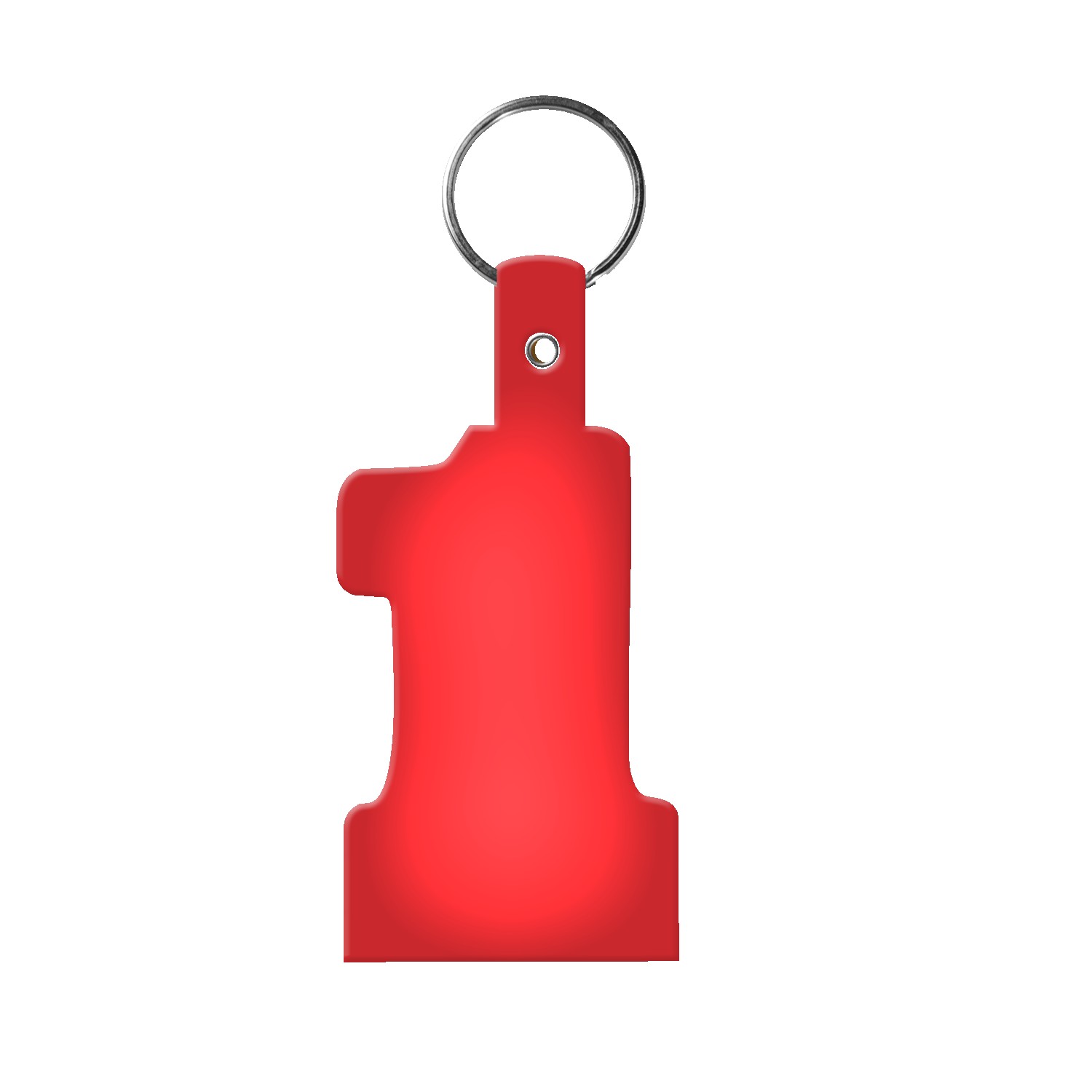 Picture of #1 Shape Flexible Key Tag
