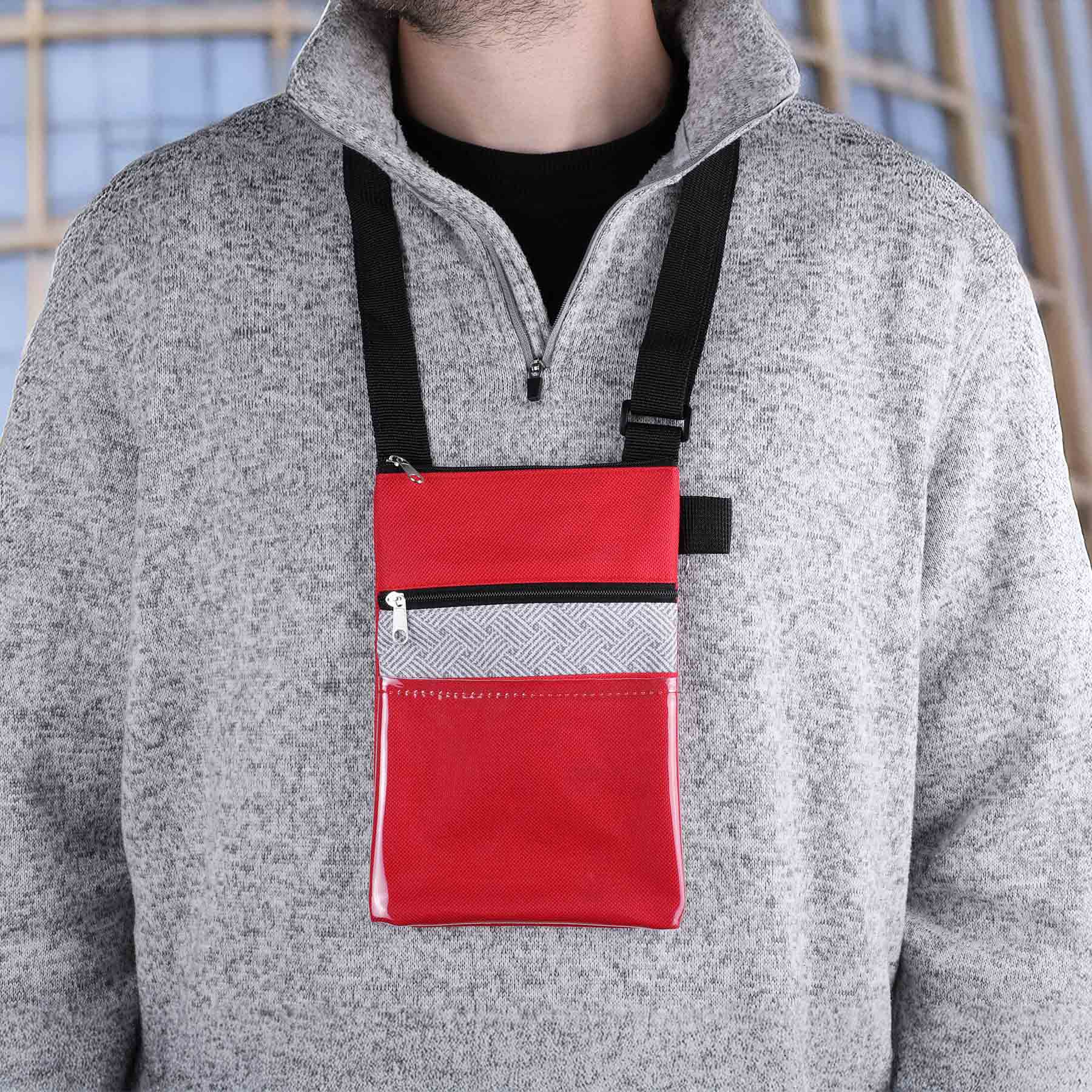 Picture of RPET Tradeshow Badgeholder/Neck Wallet