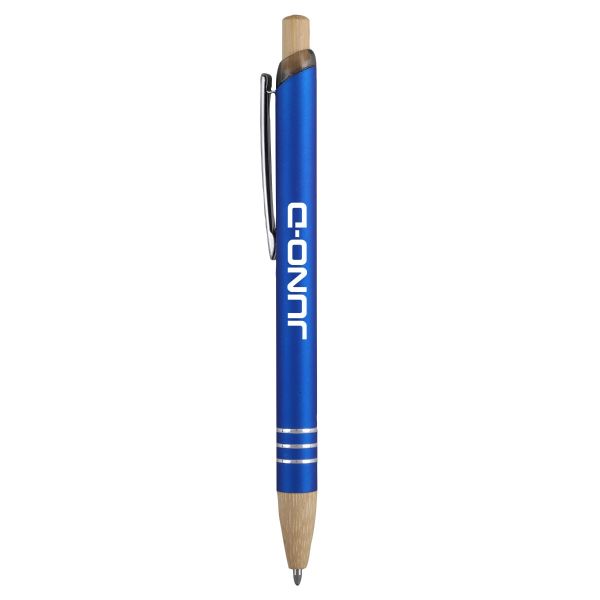 Picture of Venosa Velvet-Touch Aluminum Pen w/Bamboo Accents