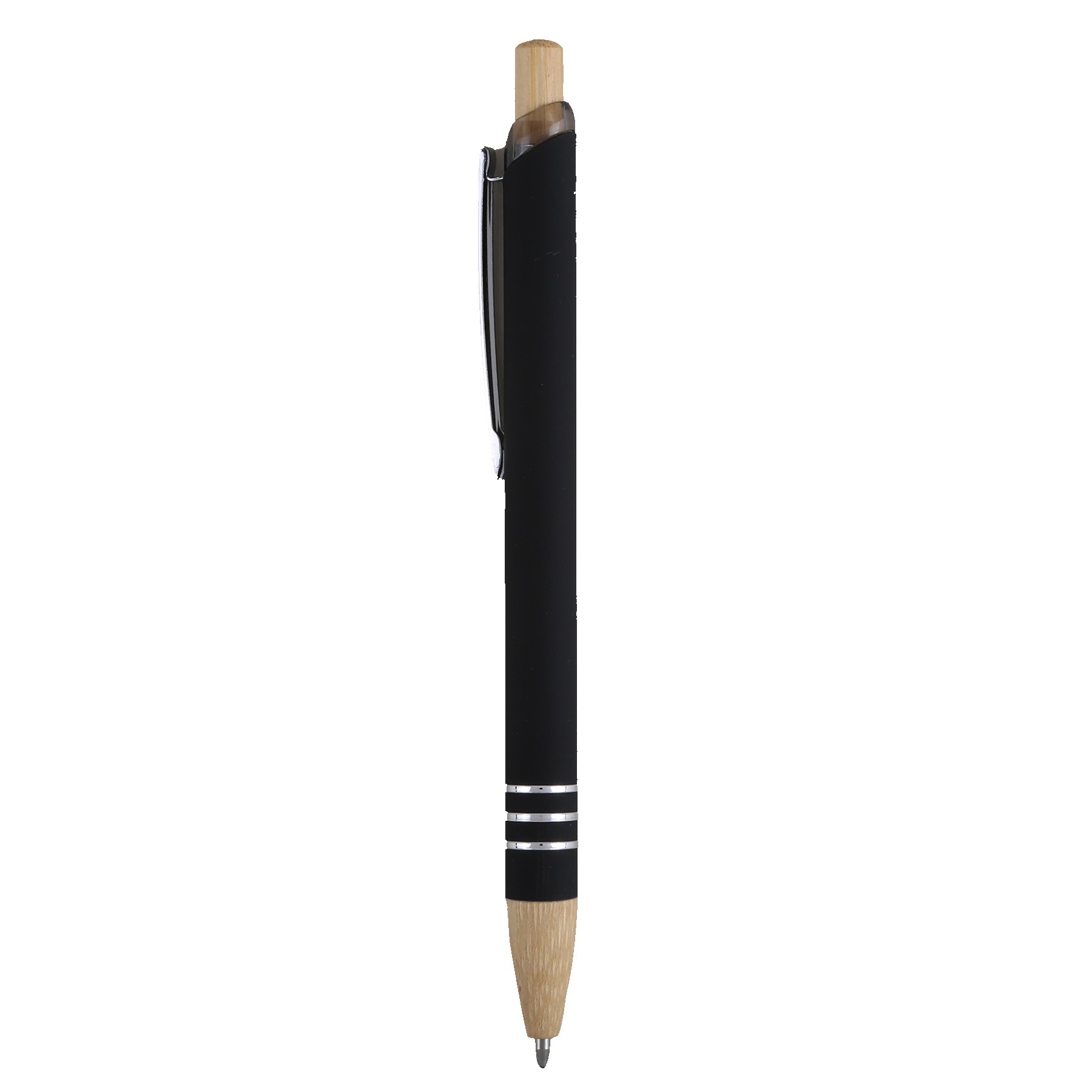 Picture of Venosa Velvet-Touch Aluminum Pen w/Bamboo Accents