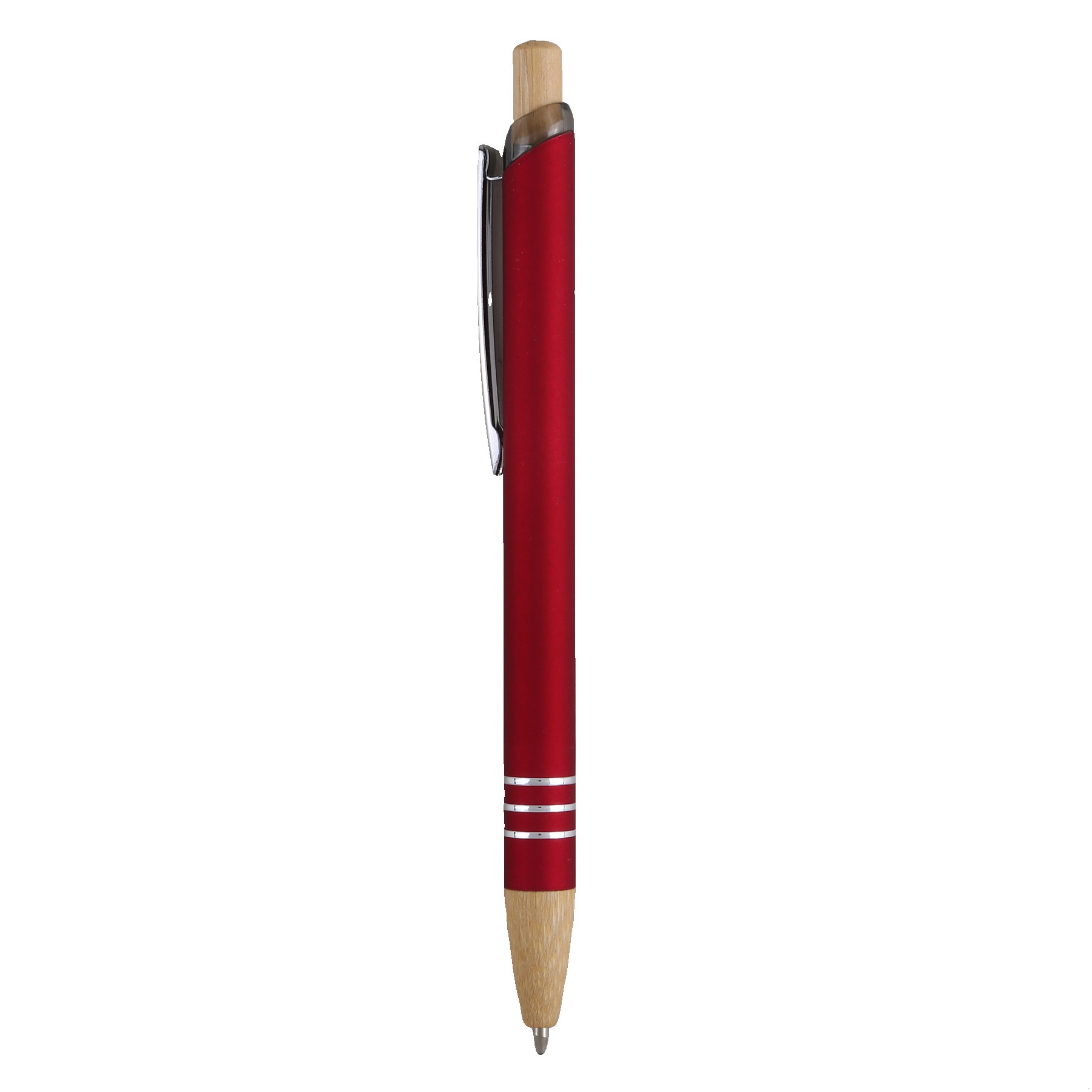 Picture of Venosa Velvet-Touch Aluminum Pen w/Bamboo Accents