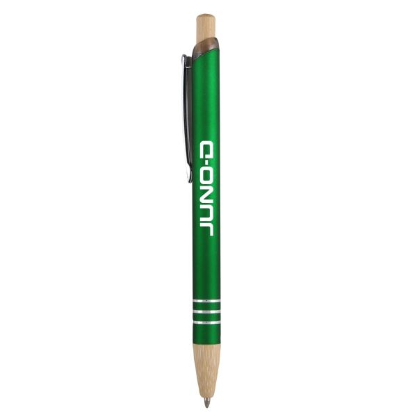 Picture of Venosa Velvet-Touch Aluminum Pen w/Bamboo Accents