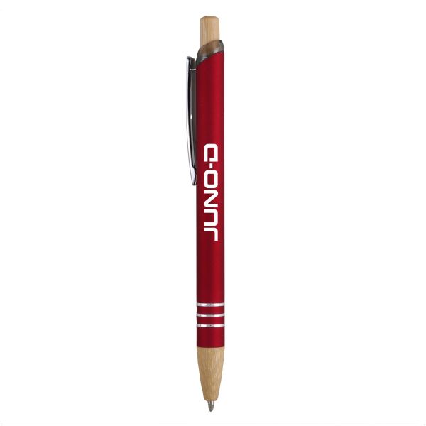 Picture of Venosa Velvet-Touch Aluminum Pen w/Bamboo Accents