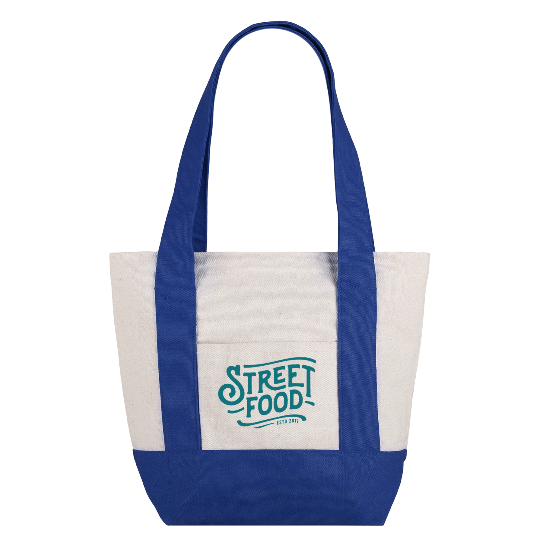 Picture of Small TJ Cotton Canvas Zippered Tote