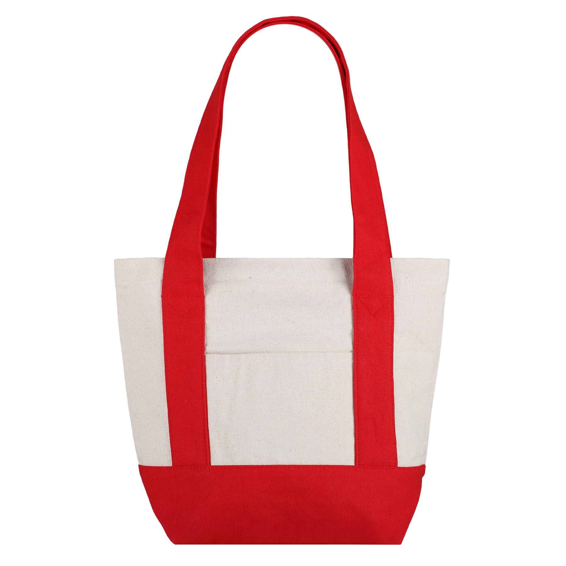 Picture of Small TJ Cotton Canvas Zippered Tote