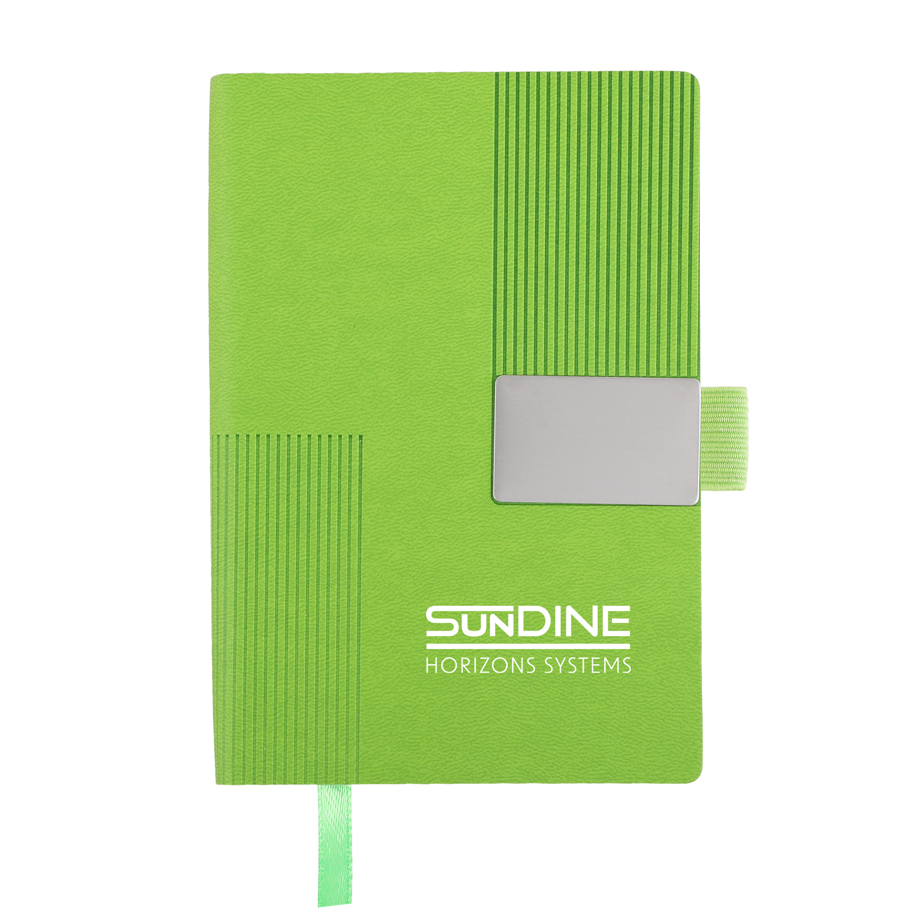 Picture of Small Linear Recycled PU Journal w/FSC® Paper