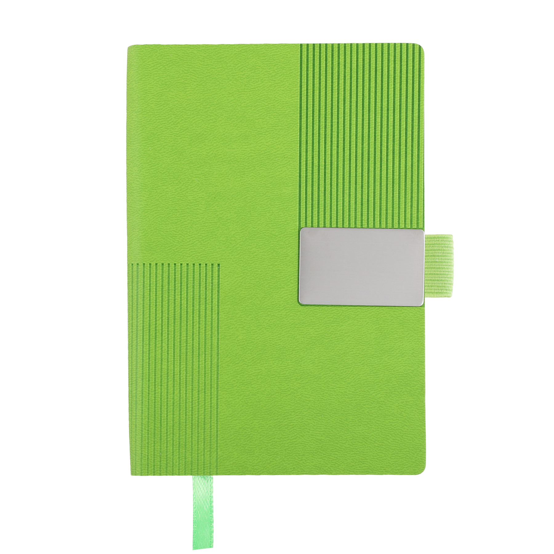 Picture of Small Linear Recycled PU Journal w/FSC® Paper