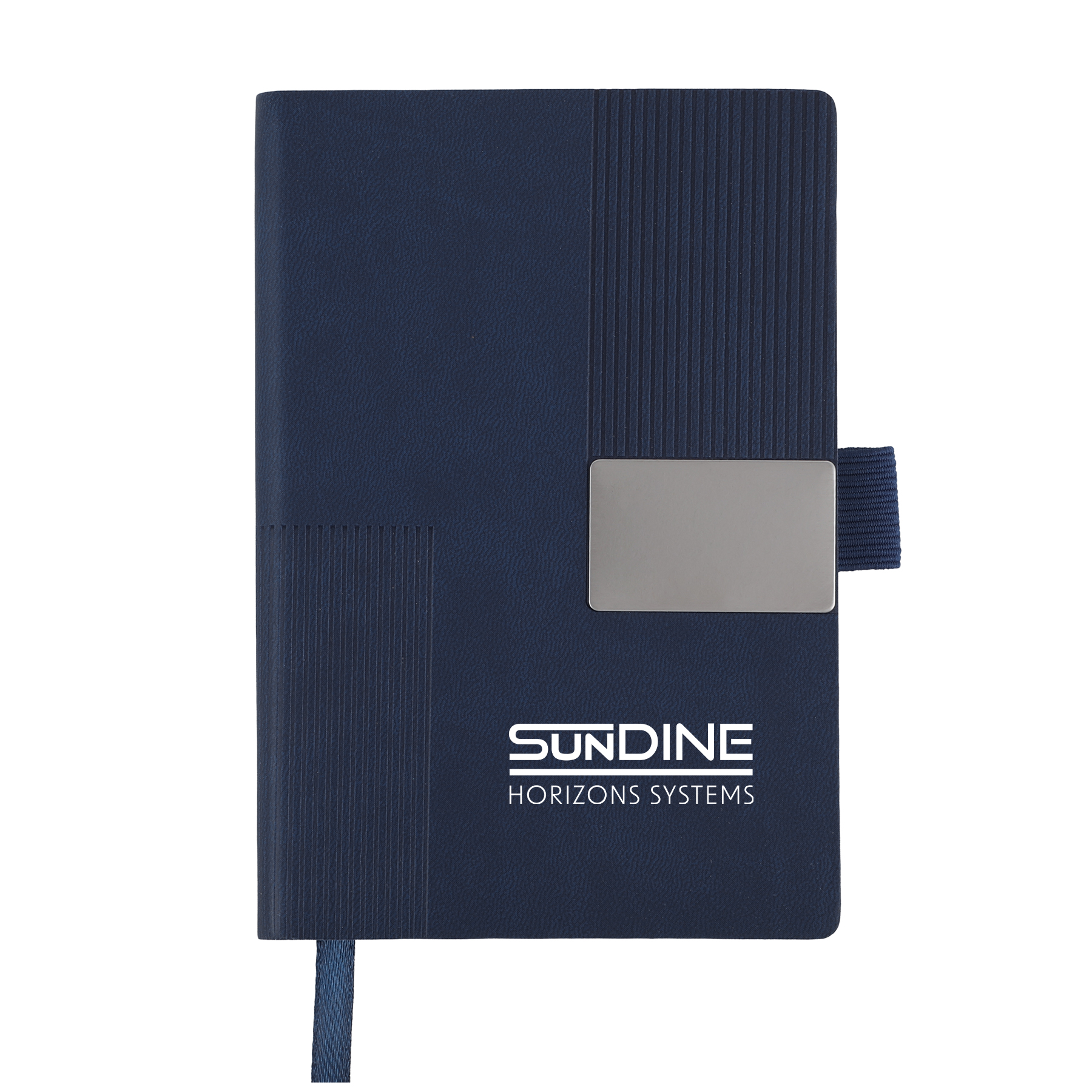 Picture of Small Linear Recycled PU Journal w/FSC® Paper