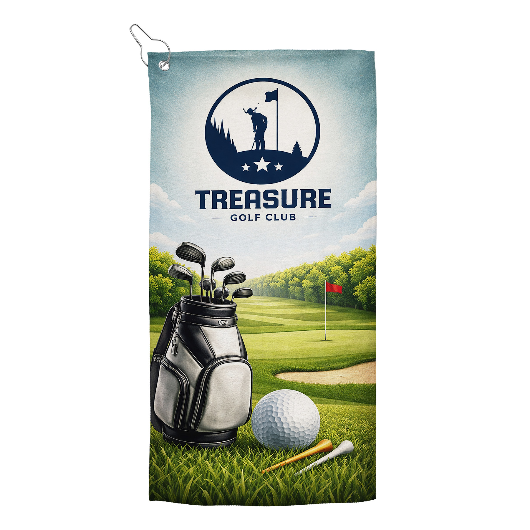 Picture of Sublimated RPET Golf Towel