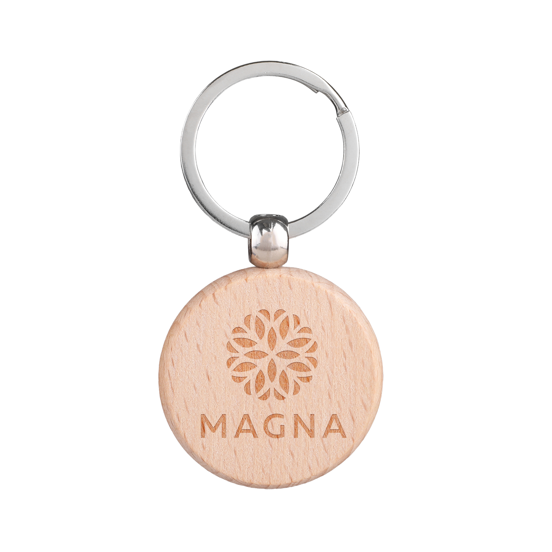 Picture of Oak Round Keytag