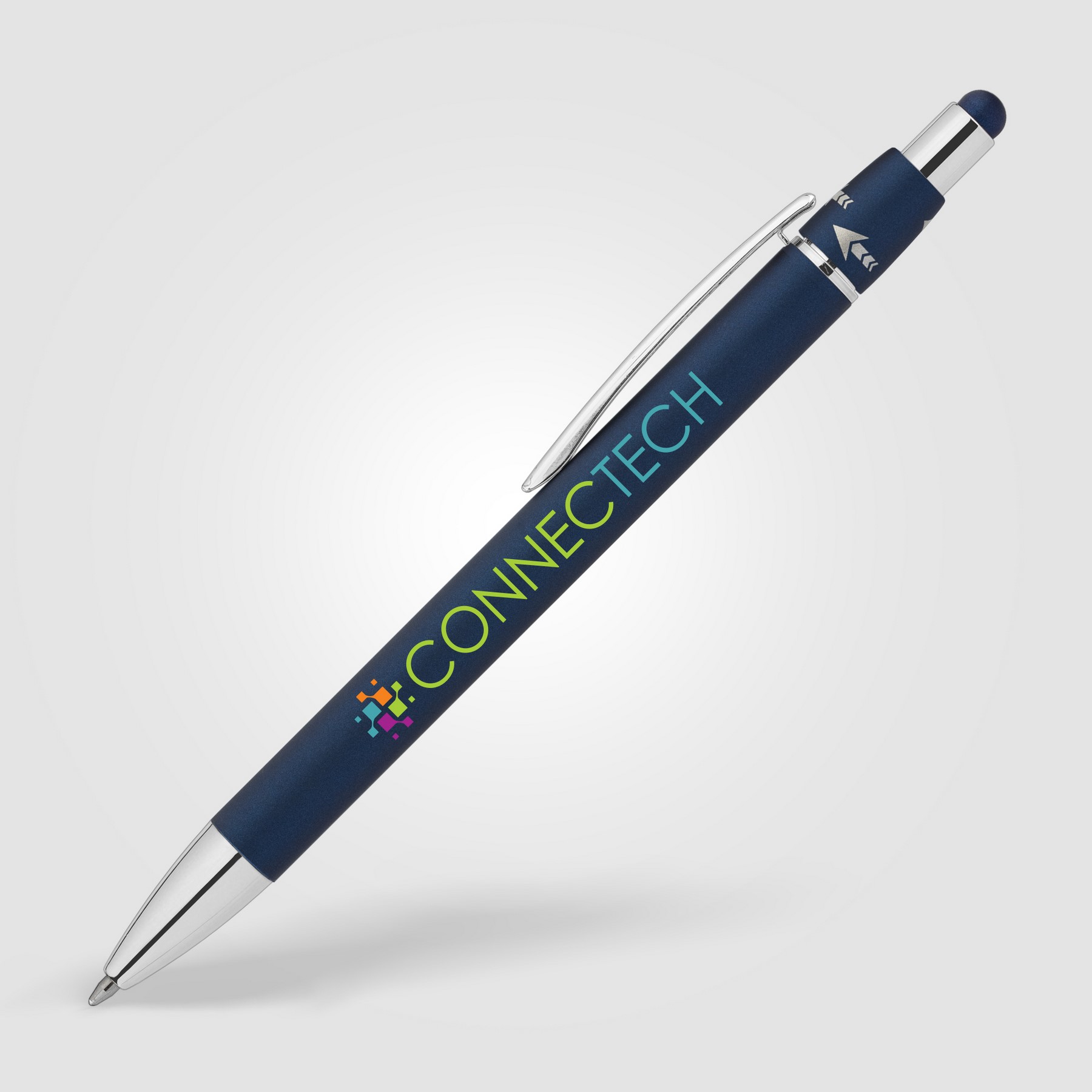 Picture of Orbit Spinner Chrome Metal Pen w/ Stylus