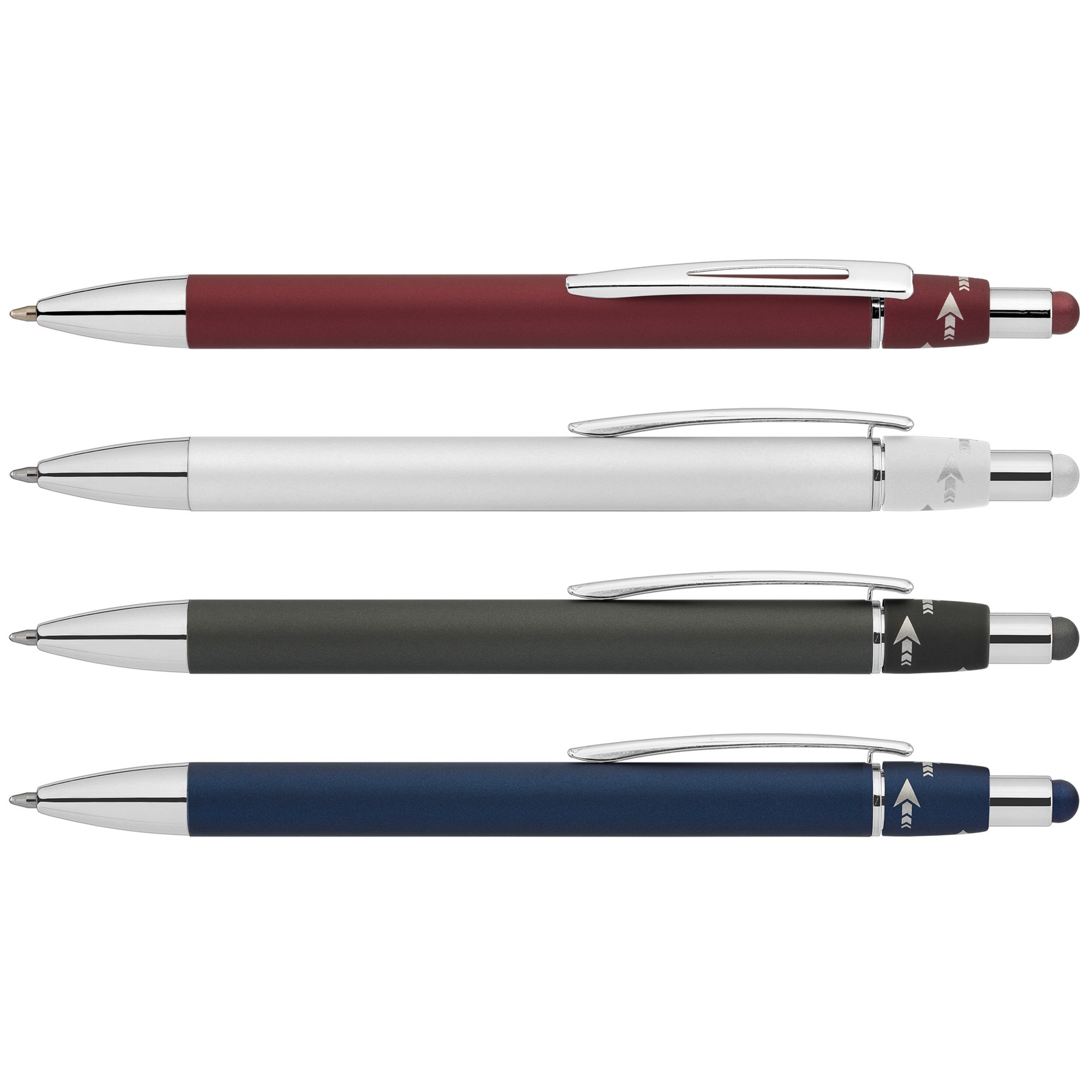 Picture of Orbit Spinner Chrome Metal Pen w/ Stylus