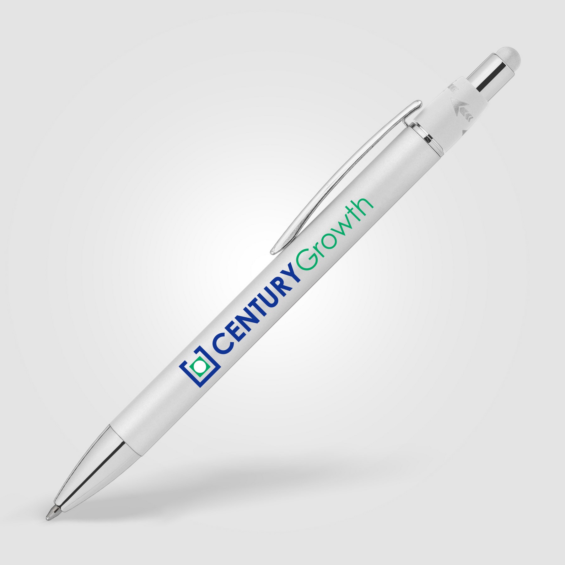 Picture of Orbit Spinner Chrome Metal Pen w/ Stylus