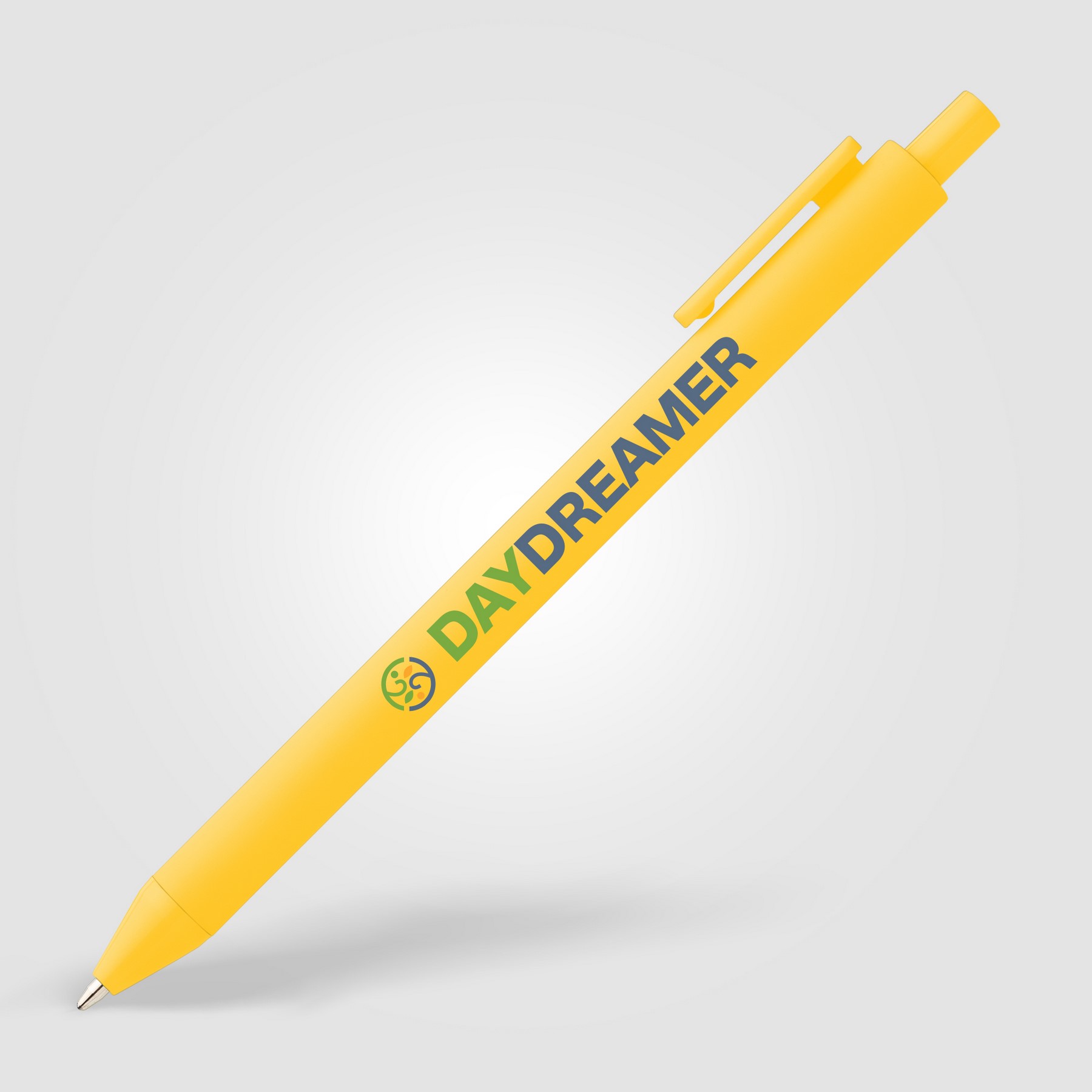 Picture of Bloom Recycled Plastic Retractable Soft Touch Pen