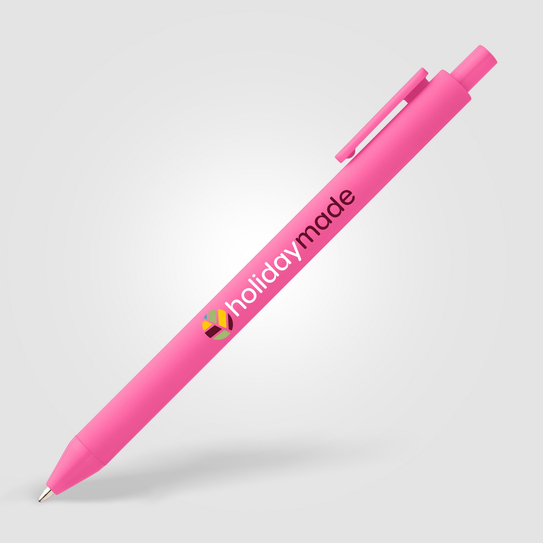 Picture of Bloom Recycled Plastic Retractable Soft Touch Pen