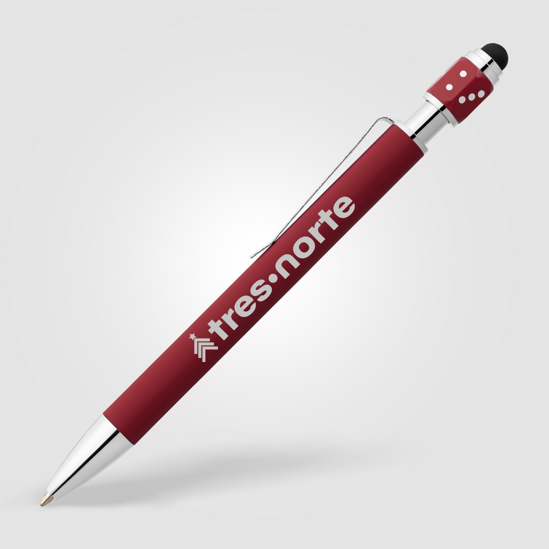 Picture of Ace Recycled Aluminum Hex-Dice Spinner Pen