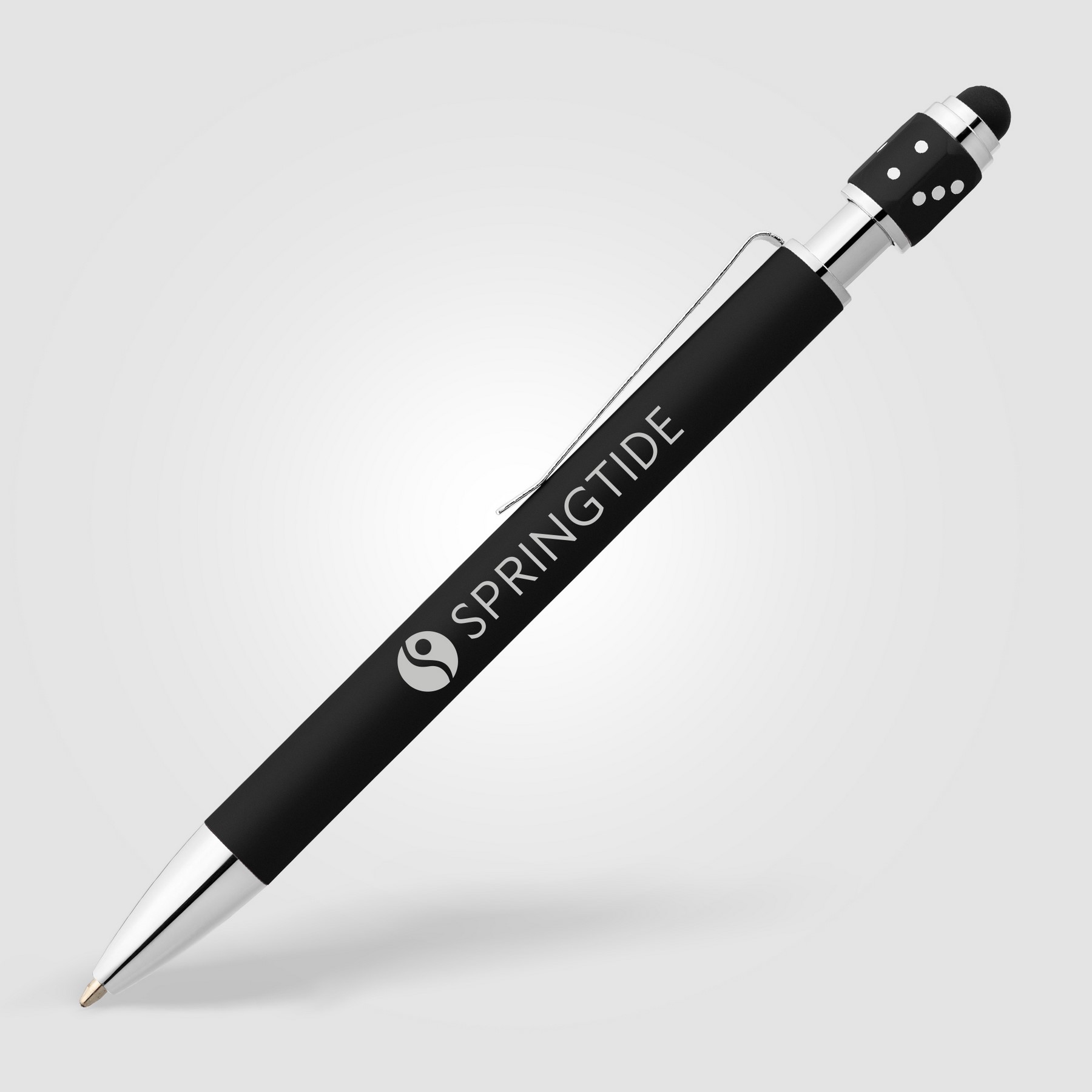 Picture of Ace Recycled Aluminum Hex-Dice Spinner Pen