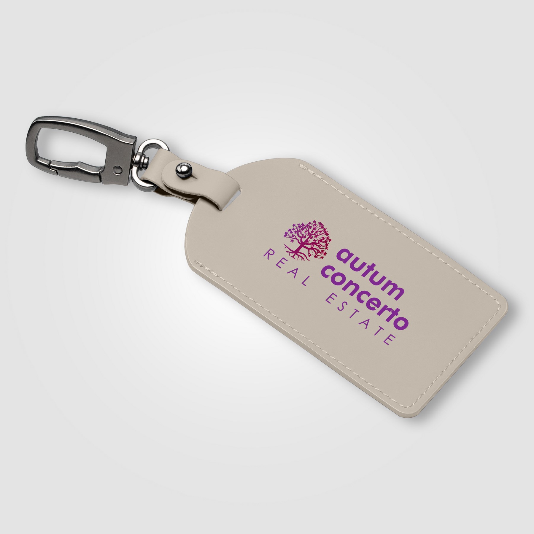 Picture of Malm? Recycled Metal Carabiner Luggage Tag - 2.56" x 6.89"
