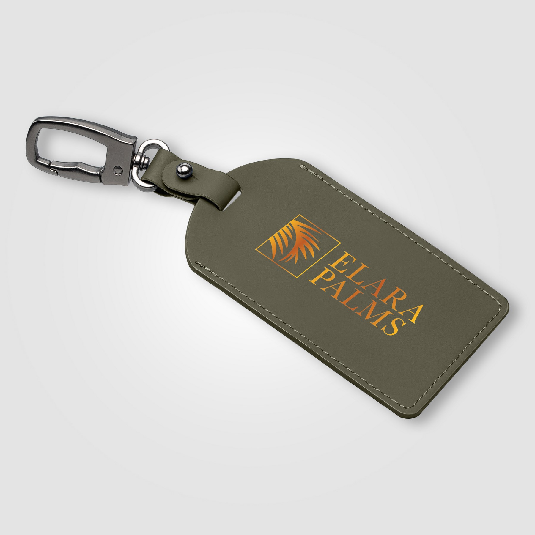 Picture of Malm? Recycled Metal Carabiner Luggage Tag - 2.56" x 6.89"