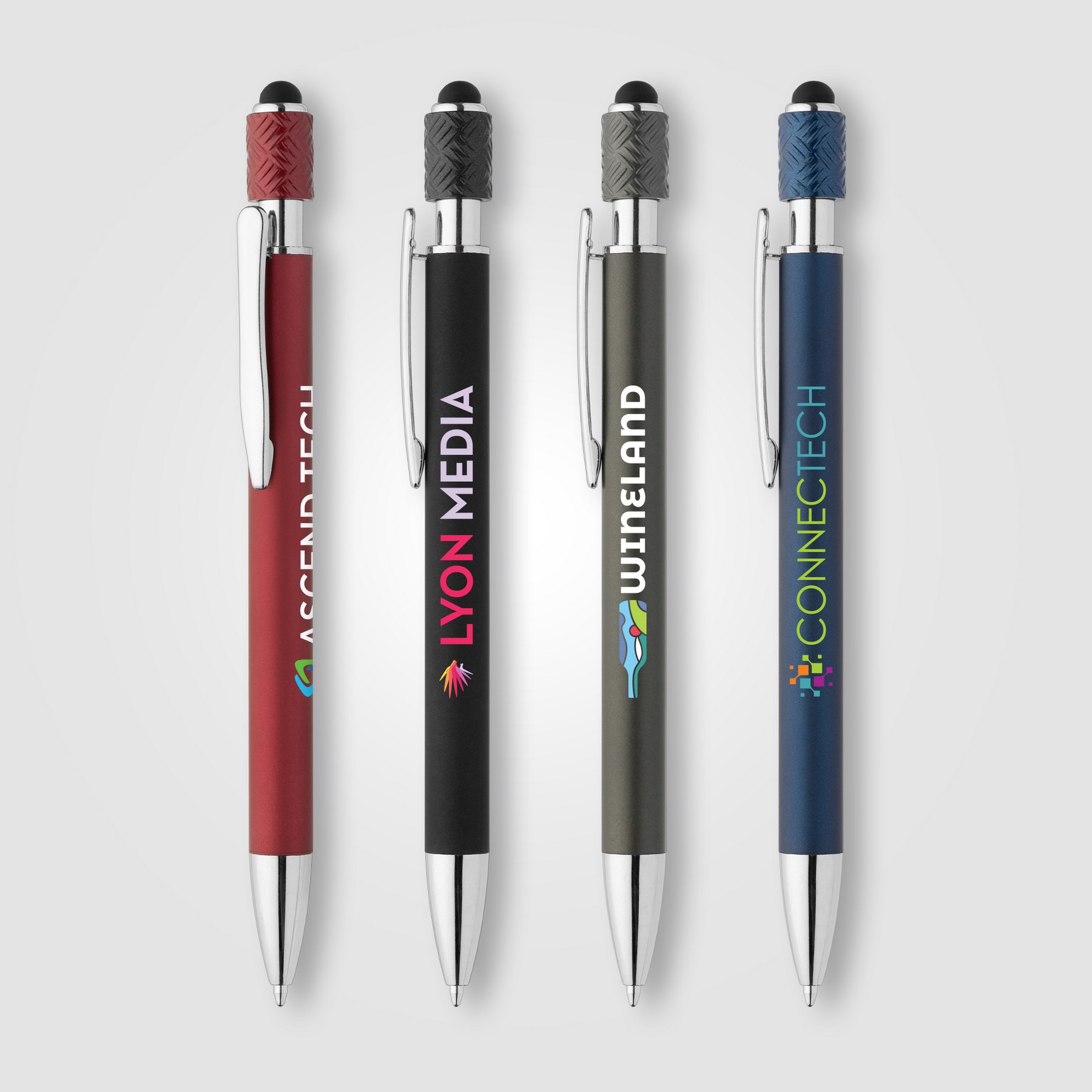 Picture of Wave Aluminum Spinner Stylus Pen