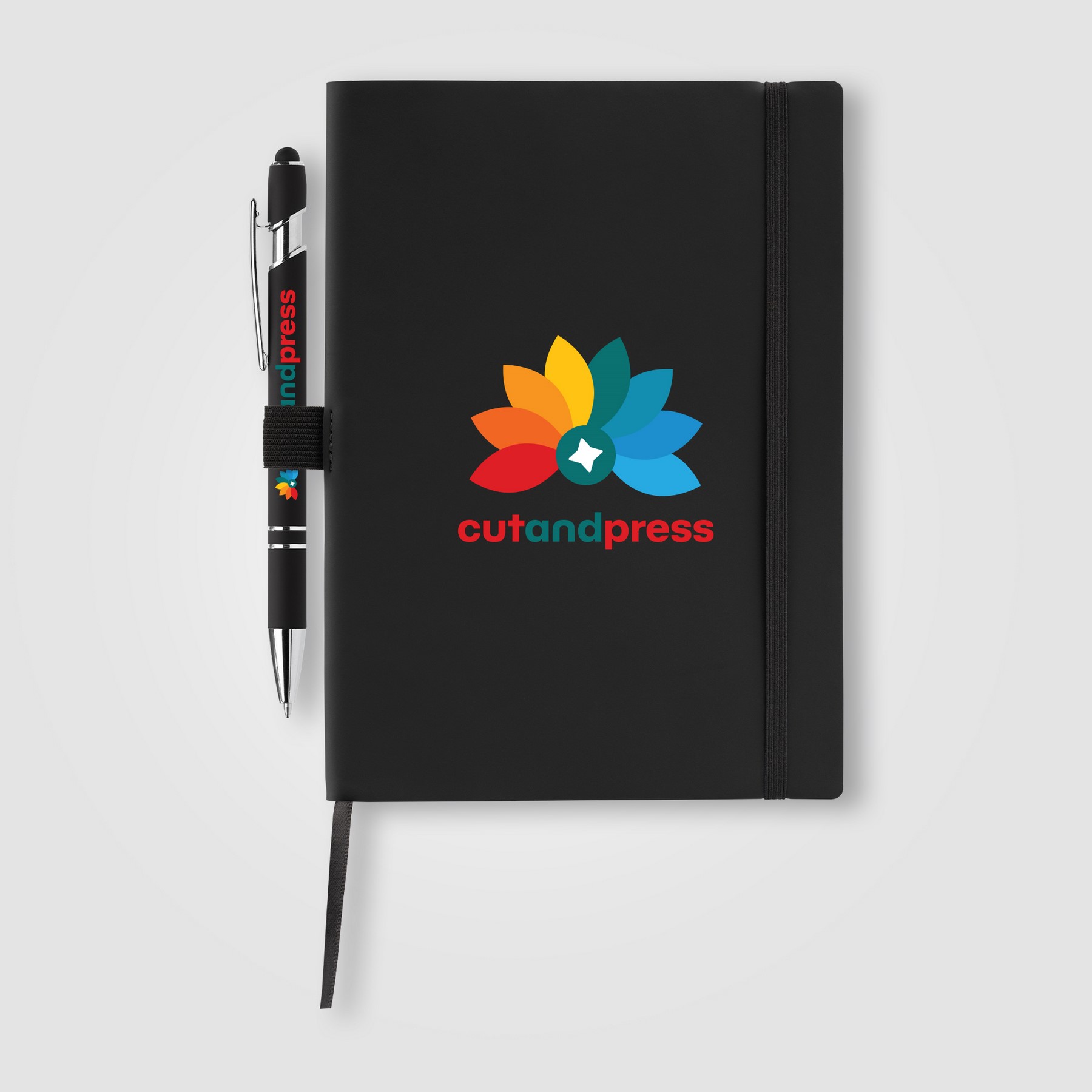 Picture of Hemingway Recycled Soft Cover Journal & Pen Set - A5 5.5" x 8.3"