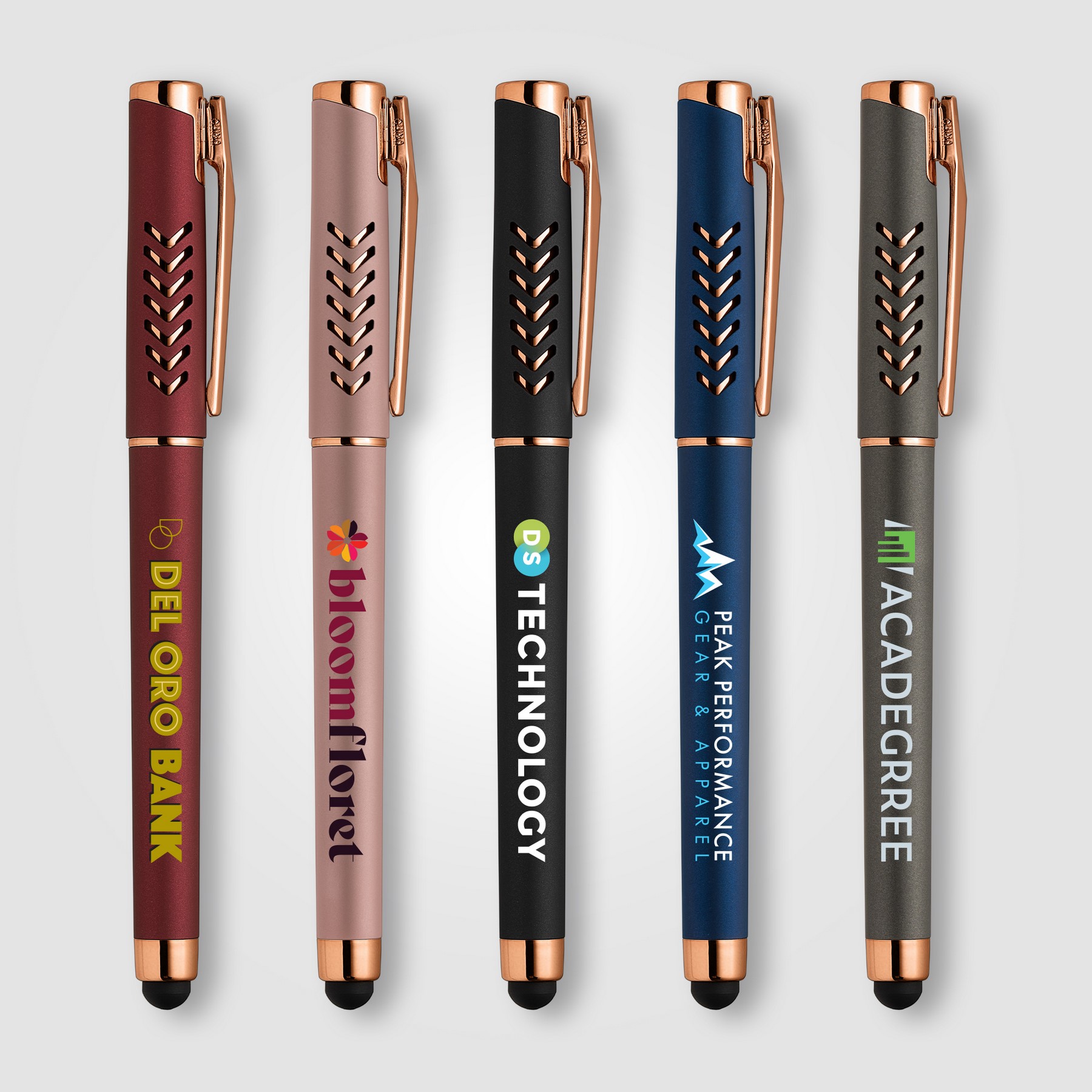 Picture of Hollywood Rose Gold Gel Pen w/Stylus